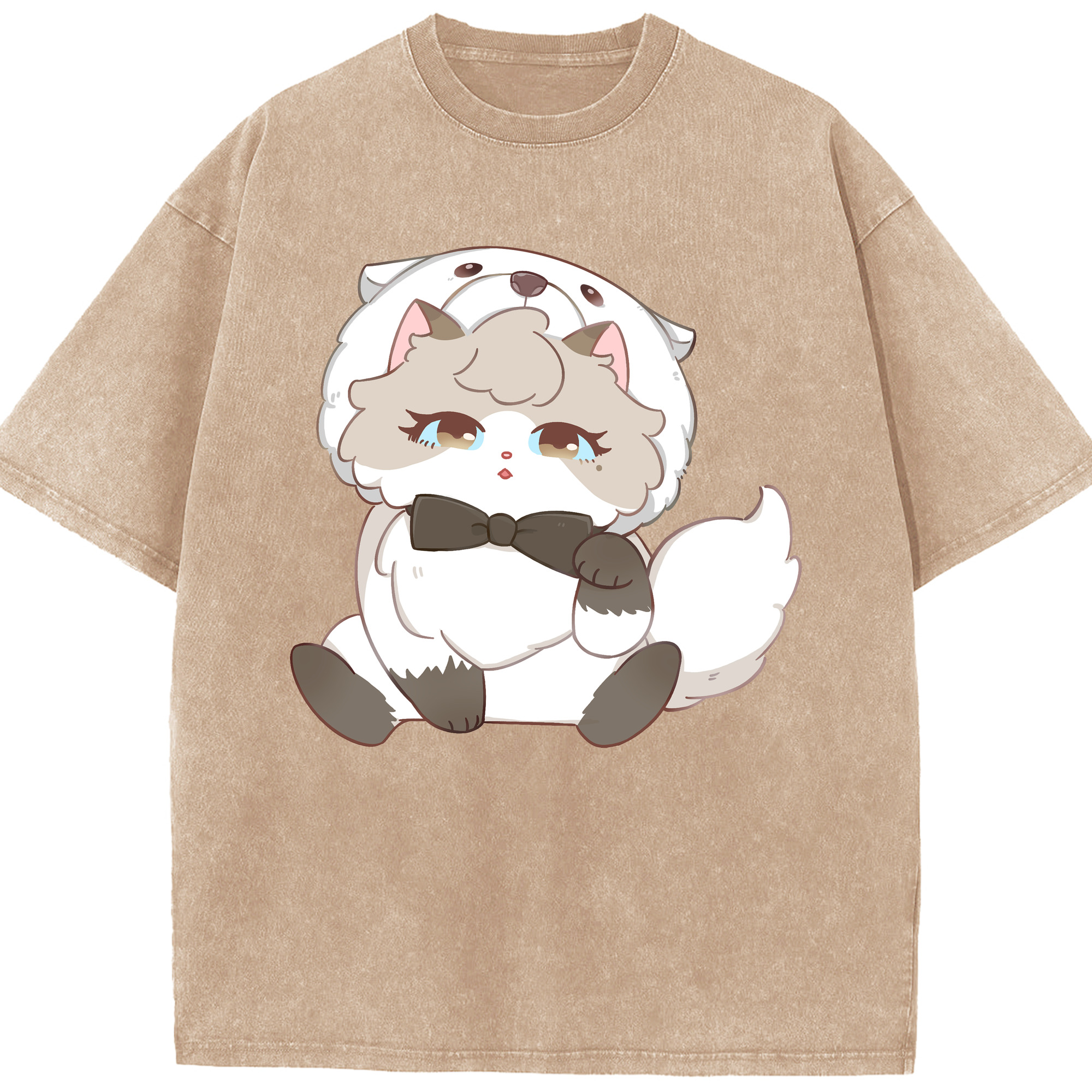 （画像用） SPY×FAMILY间谍家家酒 綿100% ヴィンテージ風 半袖Tシャツ（フロントプリント）