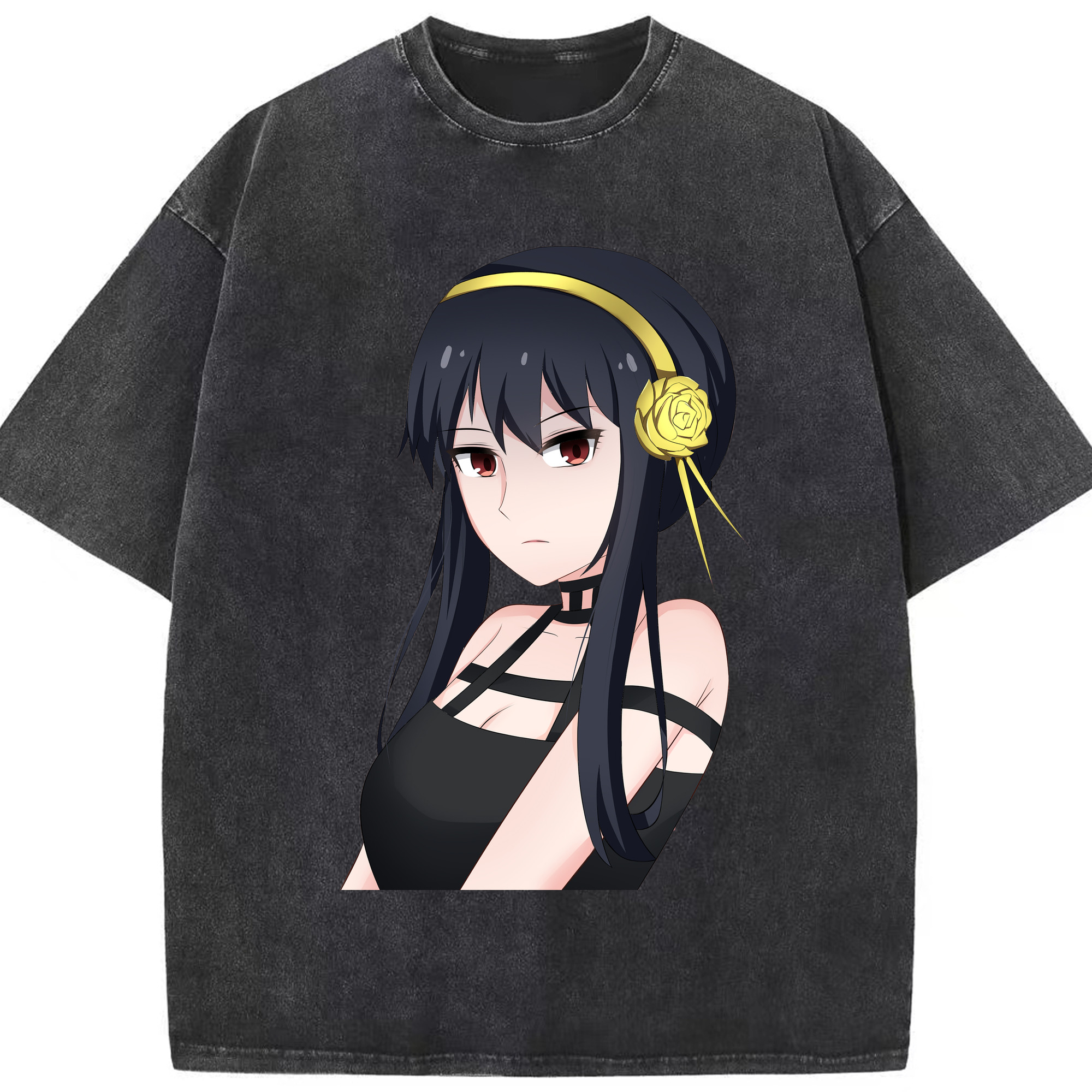 （画像用） SPY×FAMILY间谍家家酒 綿100% ヴィンテージ風 半袖Tシャツ（フロントプリント）