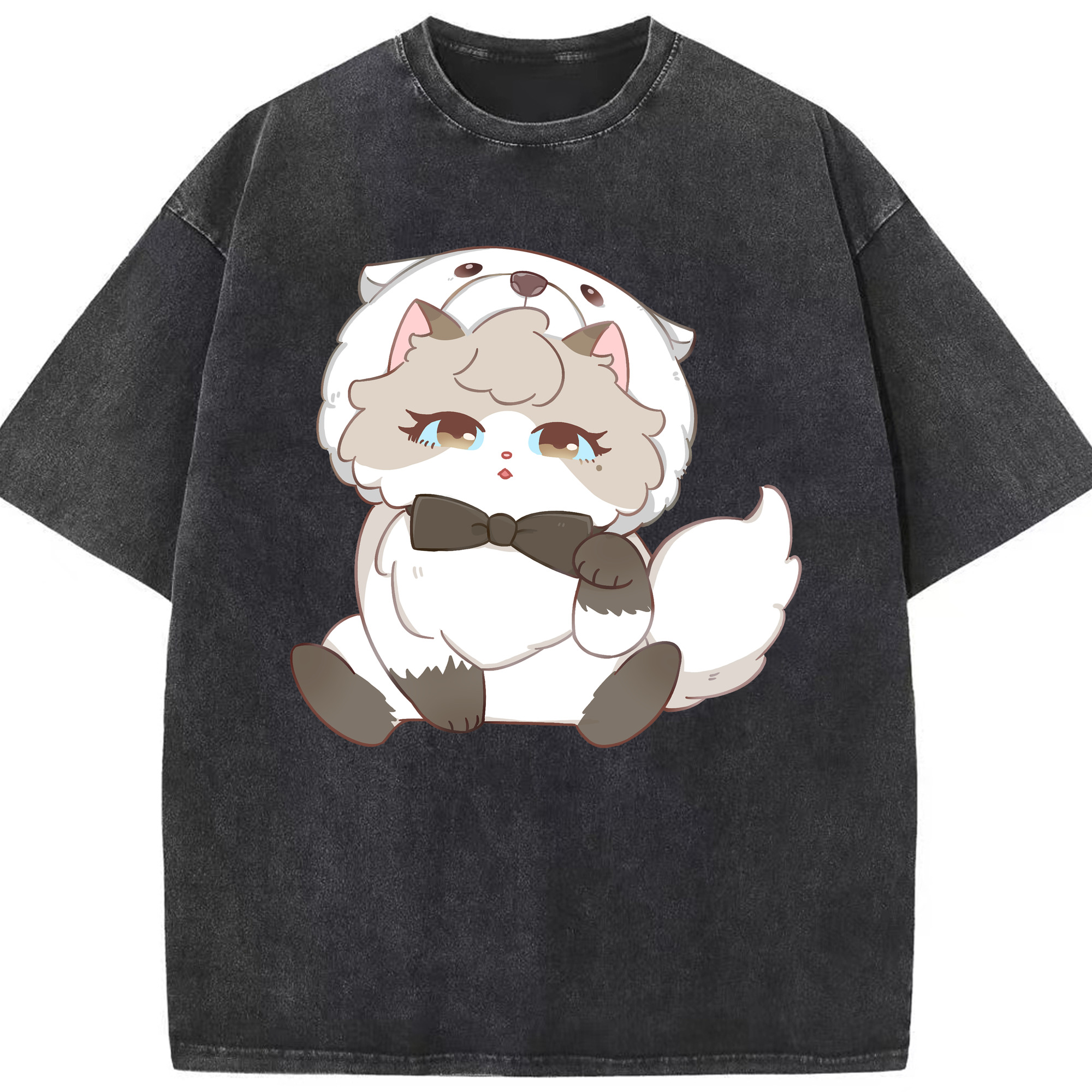 （画像用） SPY×FAMILY间谍家家酒 綿100% ヴィンテージ風 半袖Tシャツ（フロントプリント）