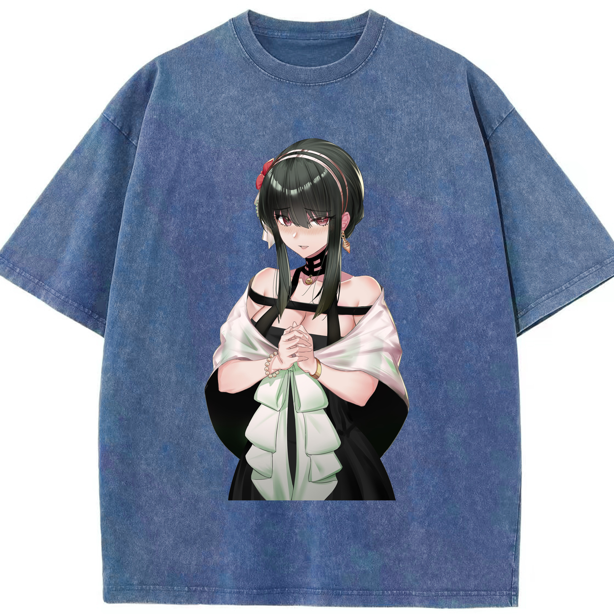（画像用） SPY×FAMILY间谍家家酒 綿100% ヴィンテージ風 半袖Tシャツ（フロントプリント）