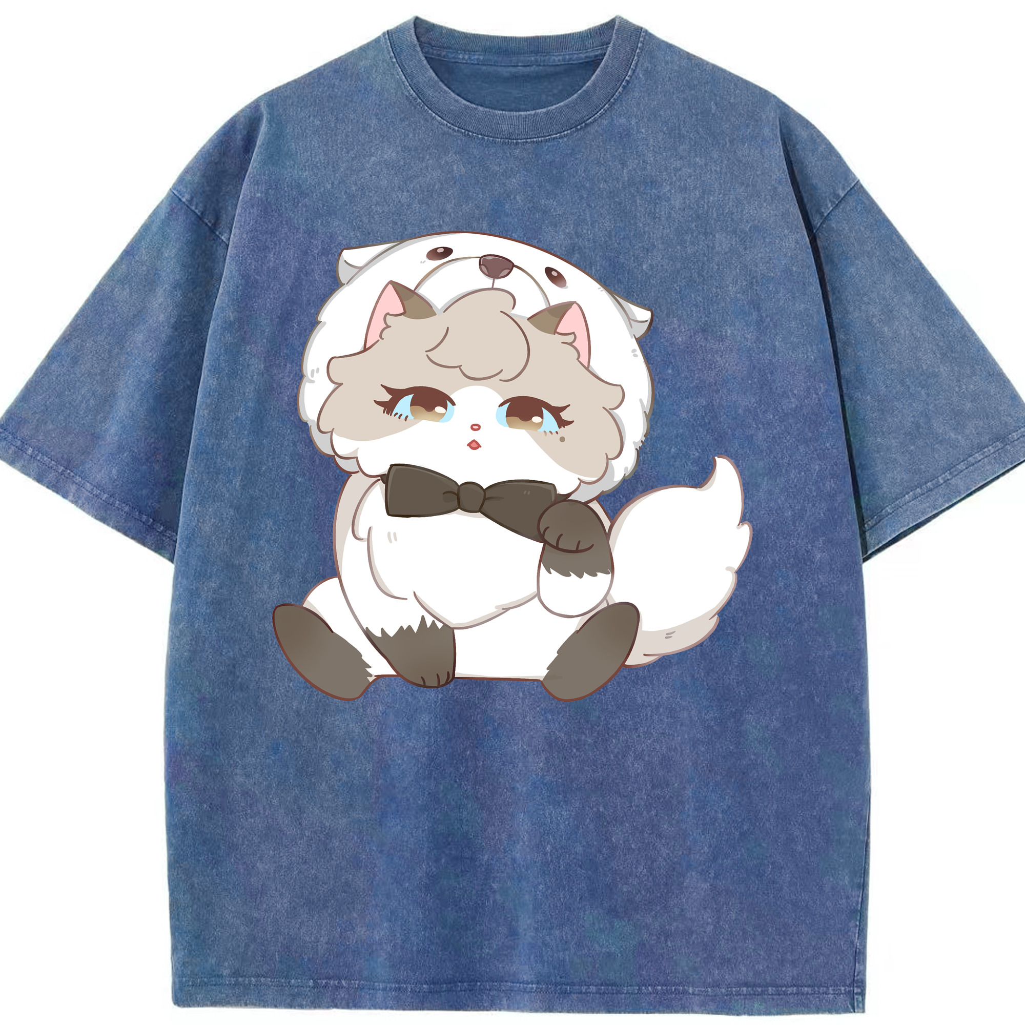 （画像用） SPY×FAMILY间谍家家酒 綿100% ヴィンテージ風 半袖Tシャツ（フロントプリント）