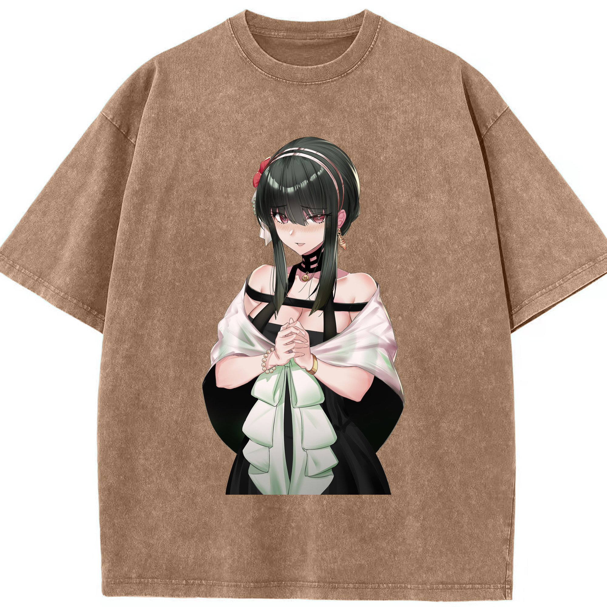 （画像用） SPY×FAMILY间谍家家酒 綿100% ヴィンテージ風 半袖Tシャツ（フロントプリント）