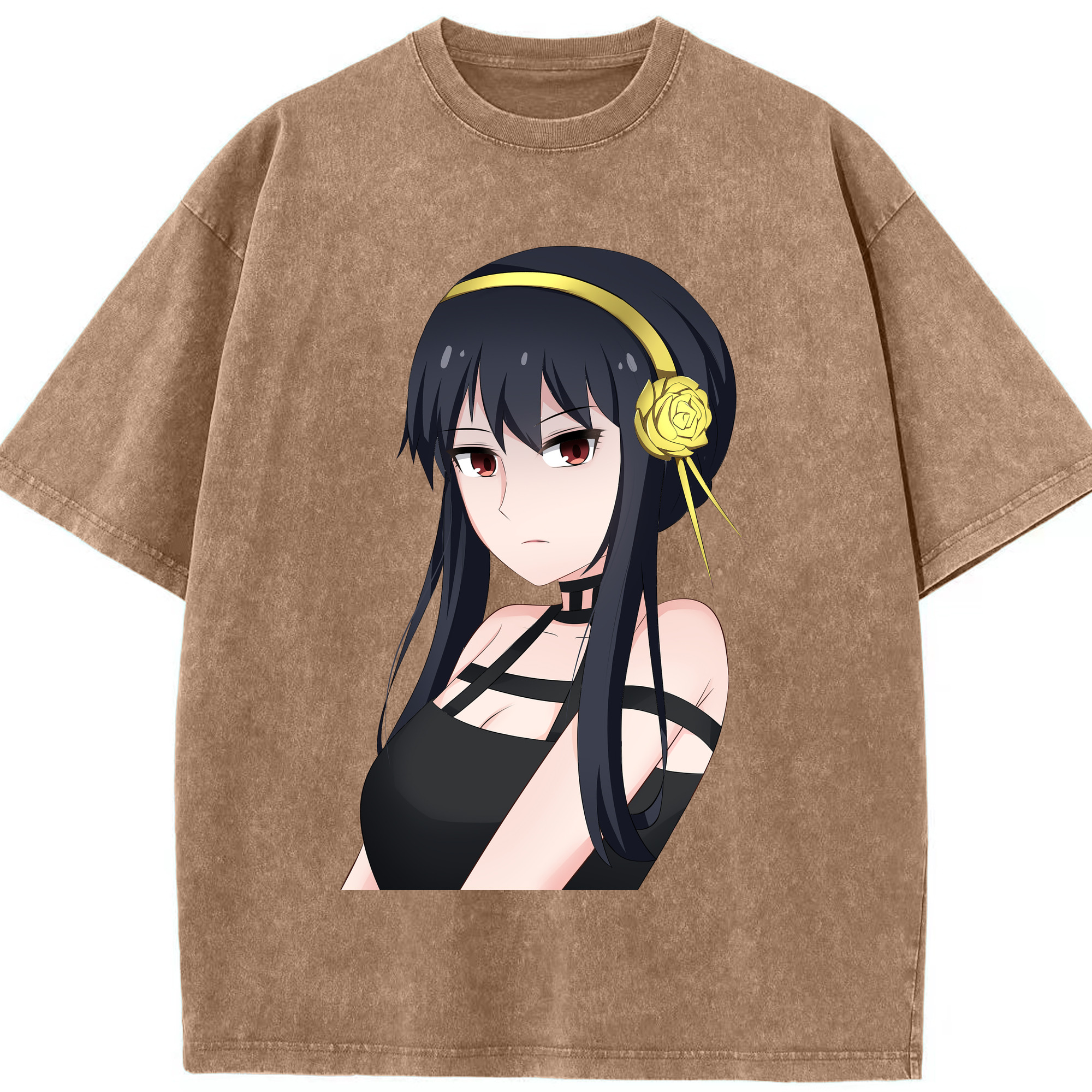 （画像用） SPY×FAMILY间谍家家酒 綿100% ヴィンテージ風 半袖Tシャツ（フロントプリント）