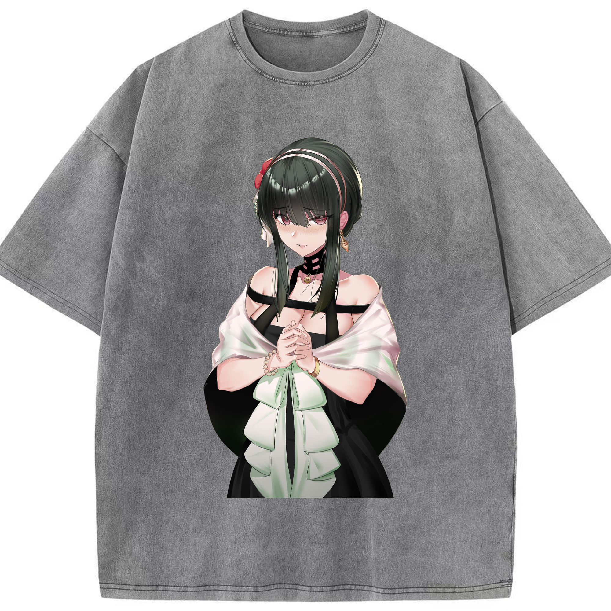 （画像用） SPY×FAMILY间谍家家酒 綿100% ヴィンテージ風 半袖Tシャツ（フロントプリント）