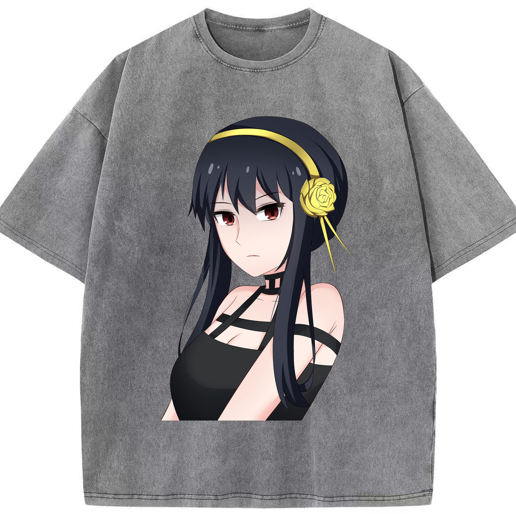 （画像用） SPY×FAMILY间谍家家酒 綿100% ヴィンテージ風 半袖Tシャツ（フロントプリント）