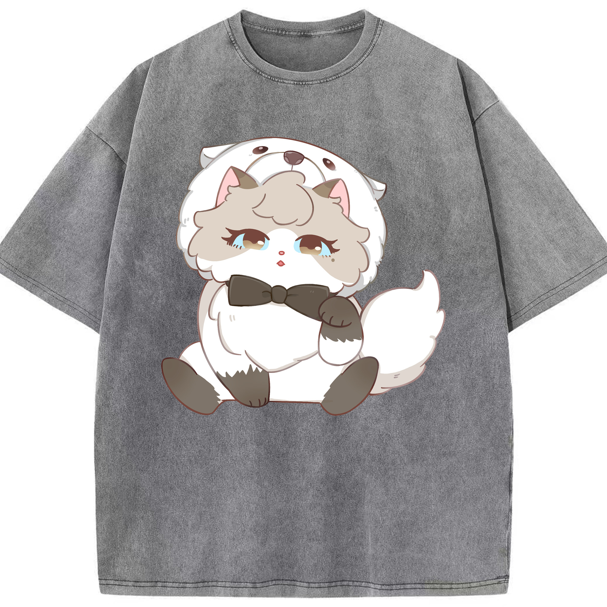 （画像用） SPY×FAMILY间谍家家酒 綿100% ヴィンテージ風 半袖Tシャツ（フロントプリント）