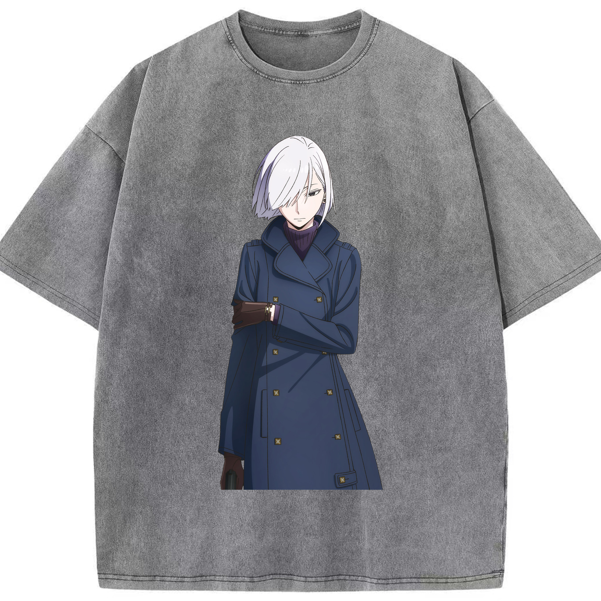 （画像用） SPY×FAMILY间谍家家酒 綿100% ヴィンテージ風 半袖Tシャツ（フロントプリント）