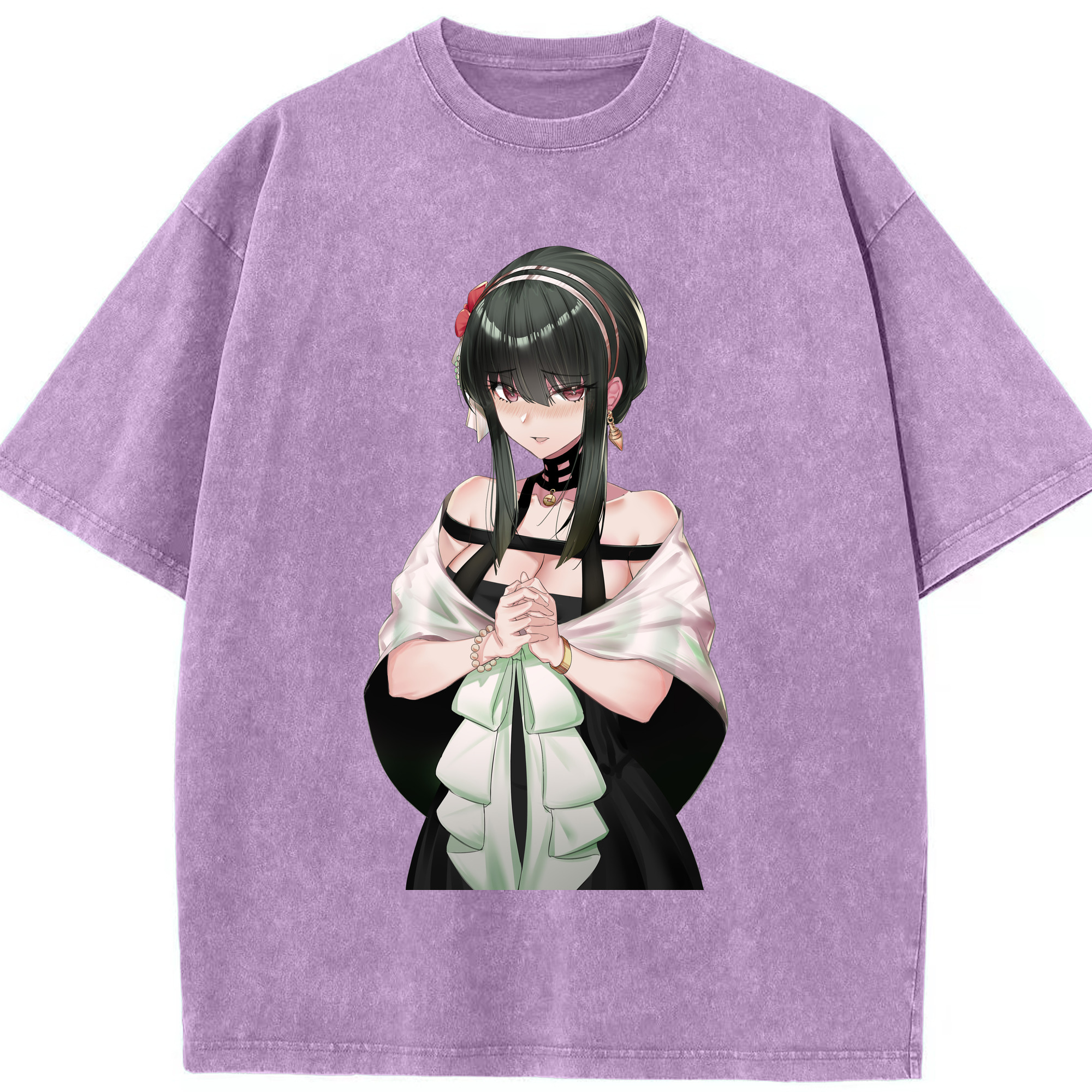 （画像用） SPY×FAMILY间谍家家酒 綿100% ヴィンテージ風 半袖Tシャツ（フロントプリント）