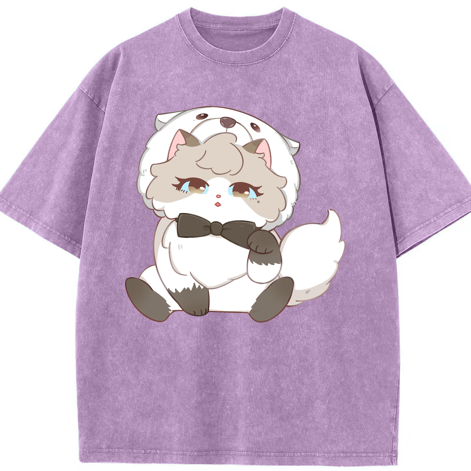 （画像用） SPY×FAMILY间谍家家酒 綿100% ヴィンテージ風 半袖Tシャツ（フロントプリント）