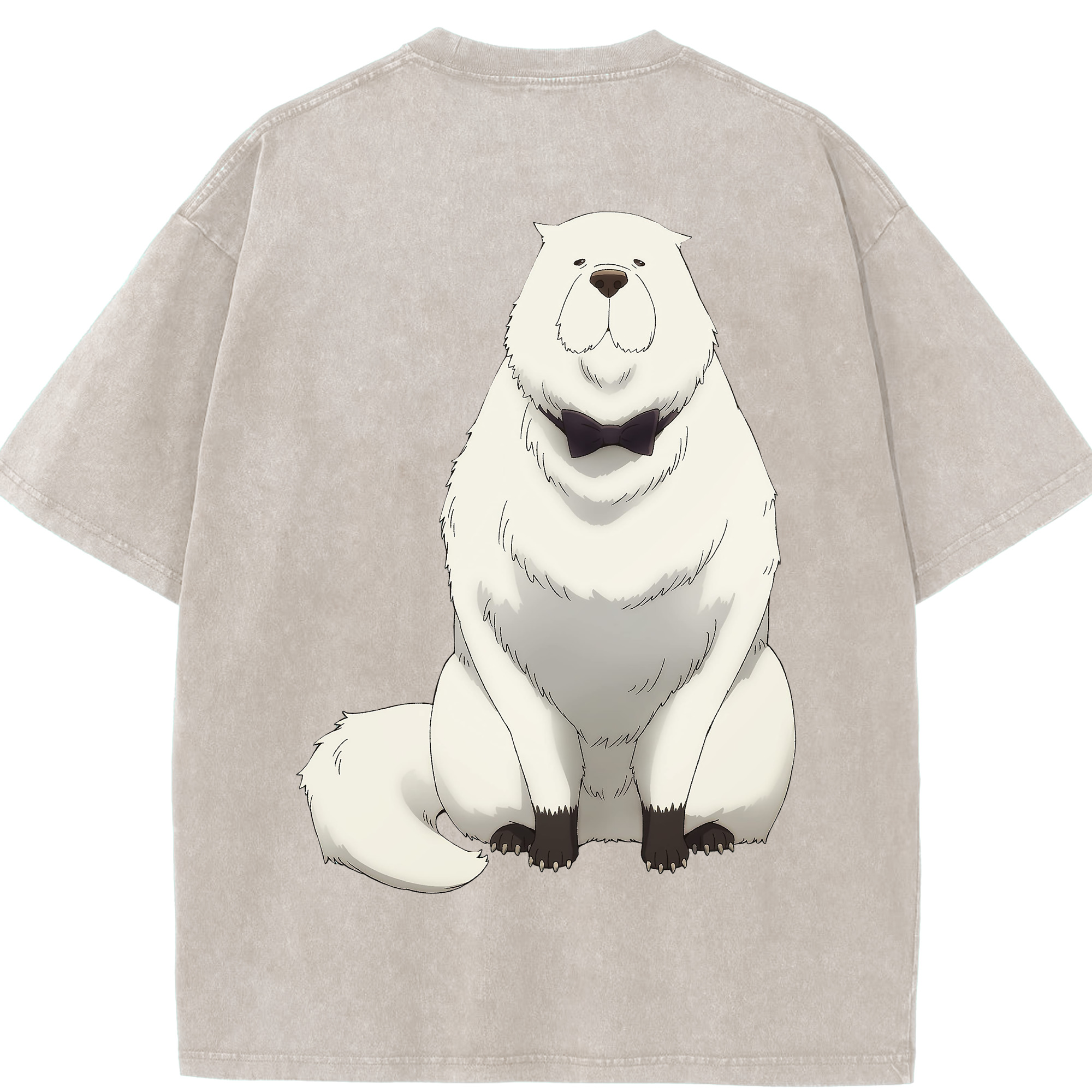（画像用） SPY×FAMILY间谍家家酒 綿100% ヴィンテージ風 半袖Tシャツ（背面プリント）