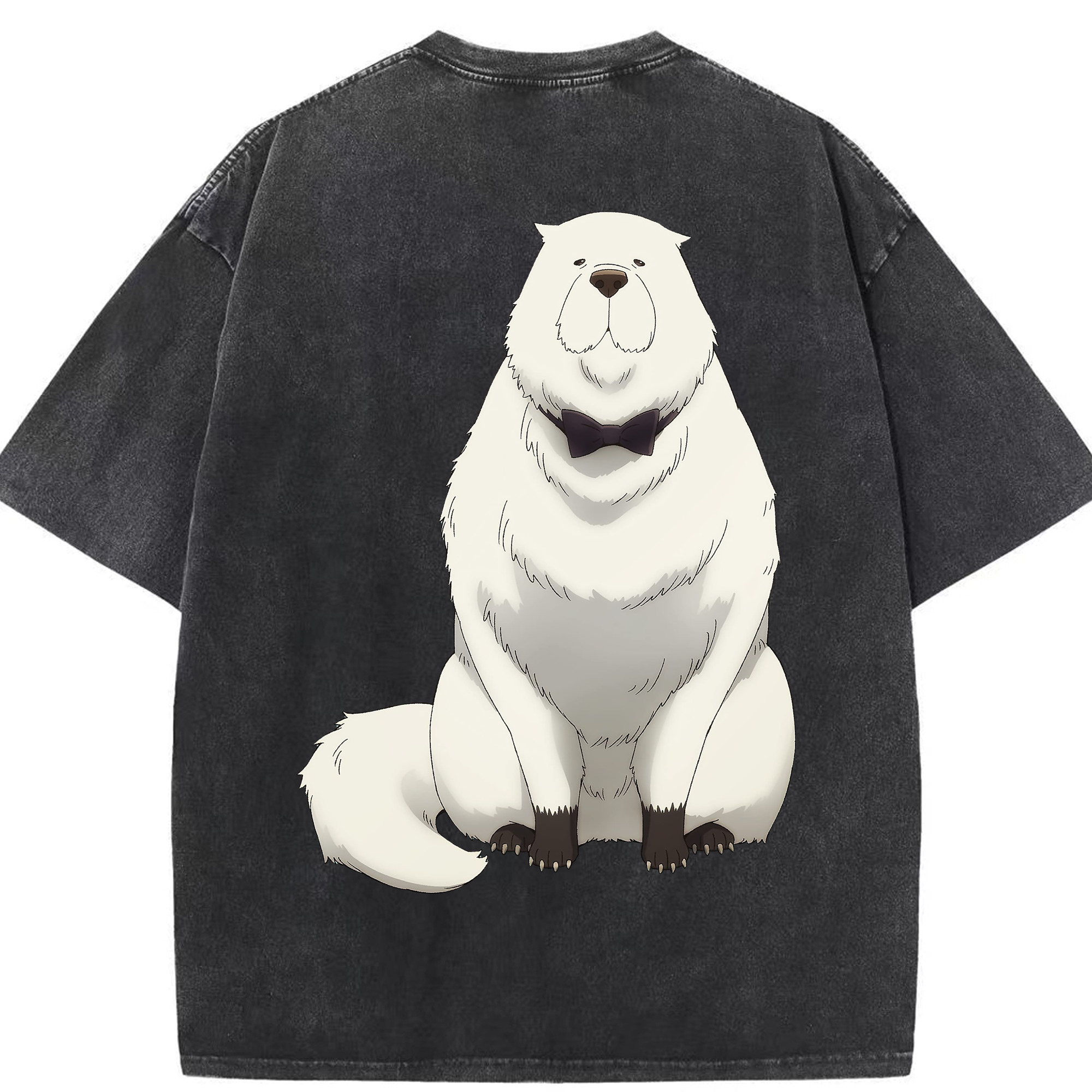 （画像用） SPY×FAMILY间谍家家酒 綿100% ヴィンテージ風 半袖Tシャツ（背面プリント）