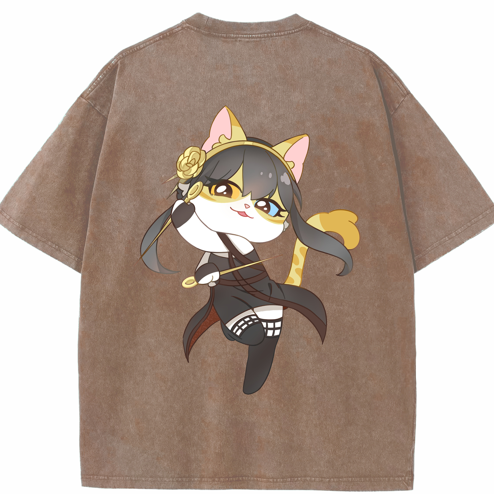 （画像用） SPY×FAMILY间谍家家酒 綿100% ヴィンテージ風 半袖Tシャツ（背面プリント）