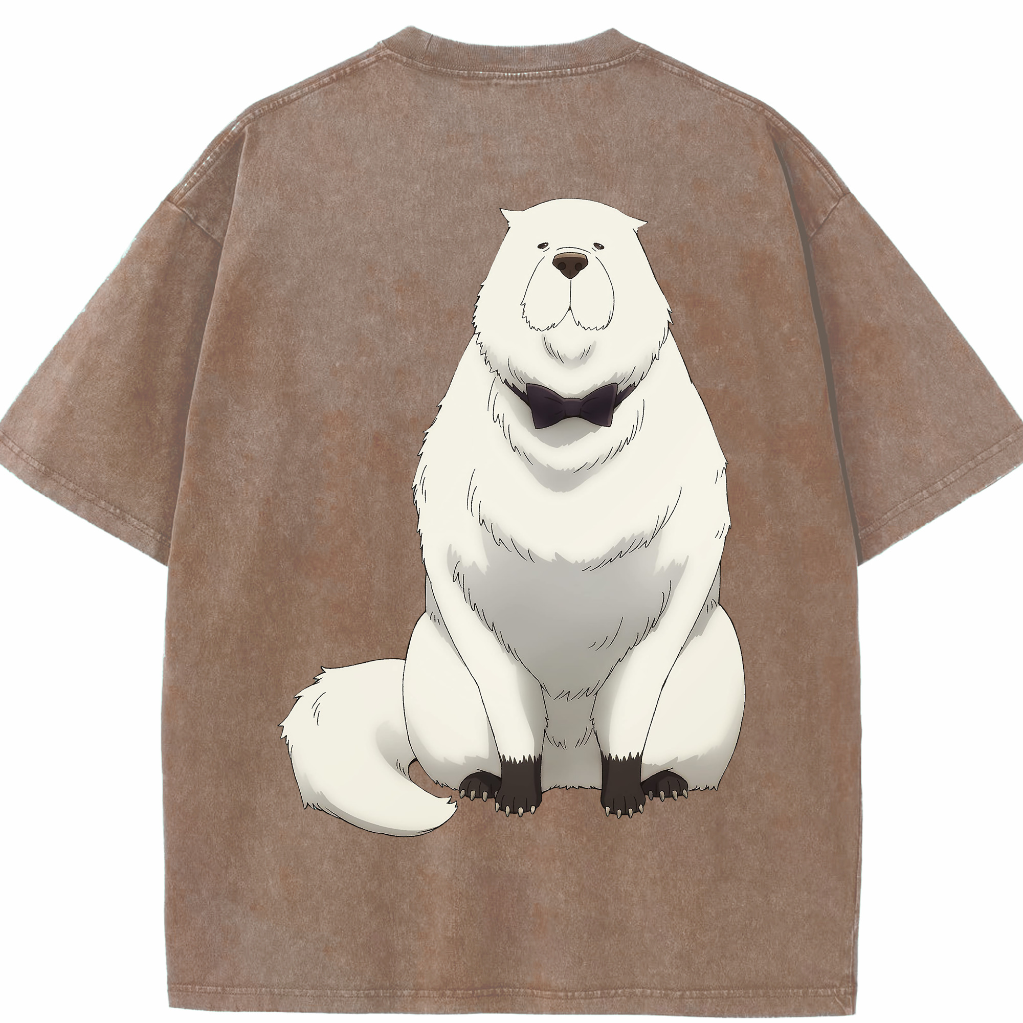 （画像用） SPY×FAMILY间谍家家酒 綿100% ヴィンテージ風 半袖Tシャツ（背面プリント）