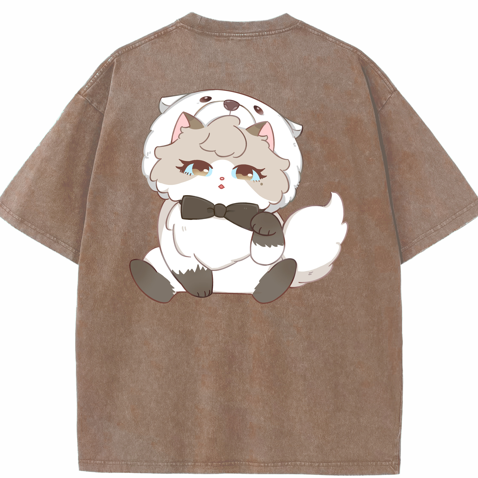 （画像用） SPY×FAMILY间谍家家酒 綿100% ヴィンテージ風 半袖Tシャツ（背面プリント）