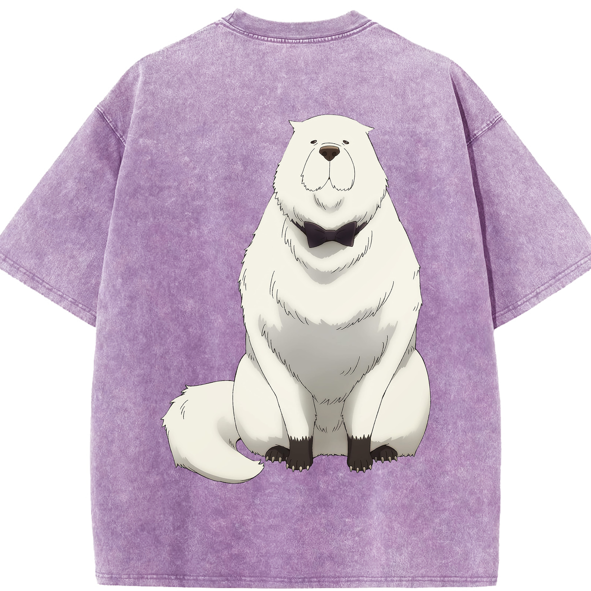 （画像用） SPY×FAMILY间谍家家酒 綿100% ヴィンテージ風 半袖Tシャツ（背面プリント）