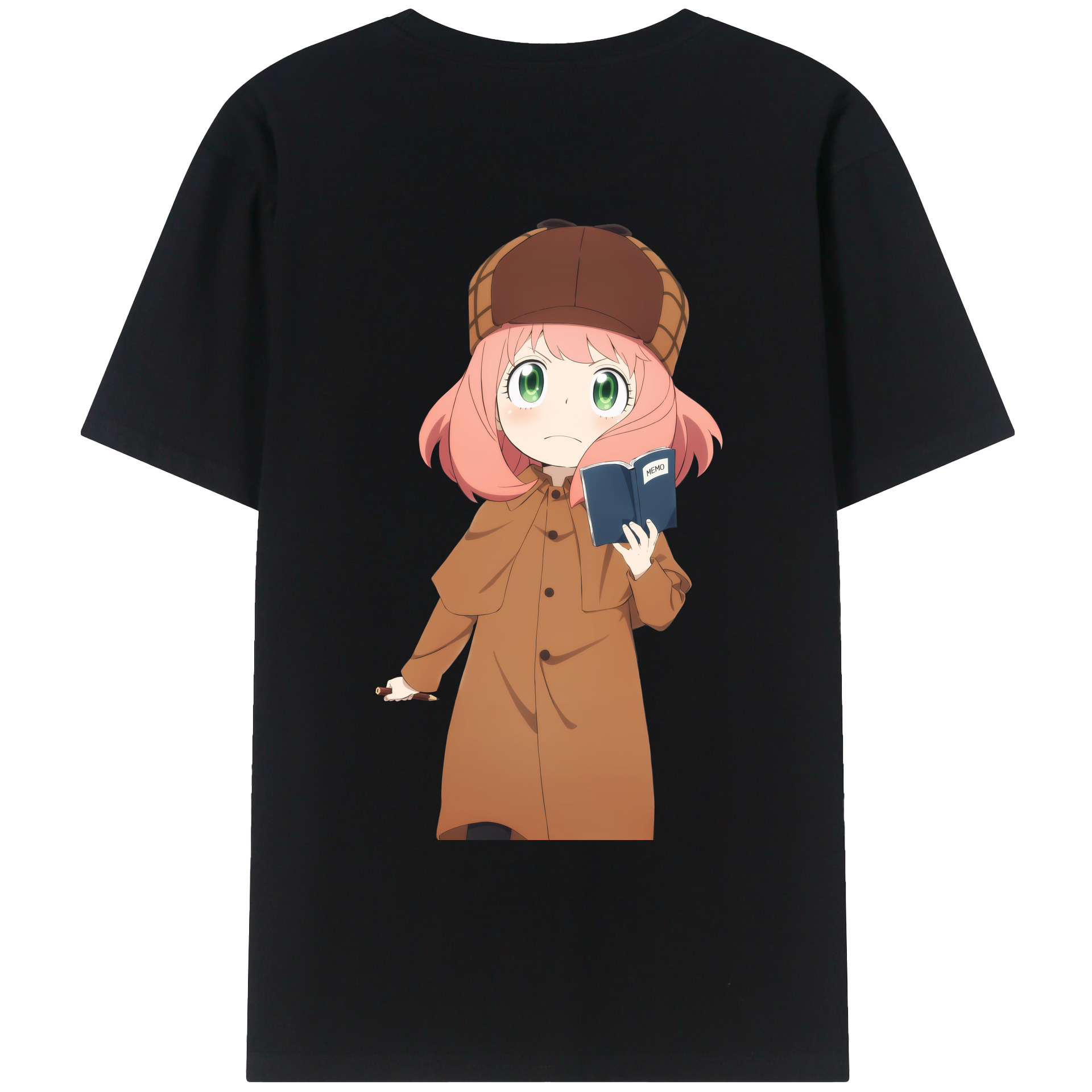 （画像用） SPY×FAMILY间谍家家酒 綿100％ メンズ半袖Tシャツ（バックプリント） 通気性