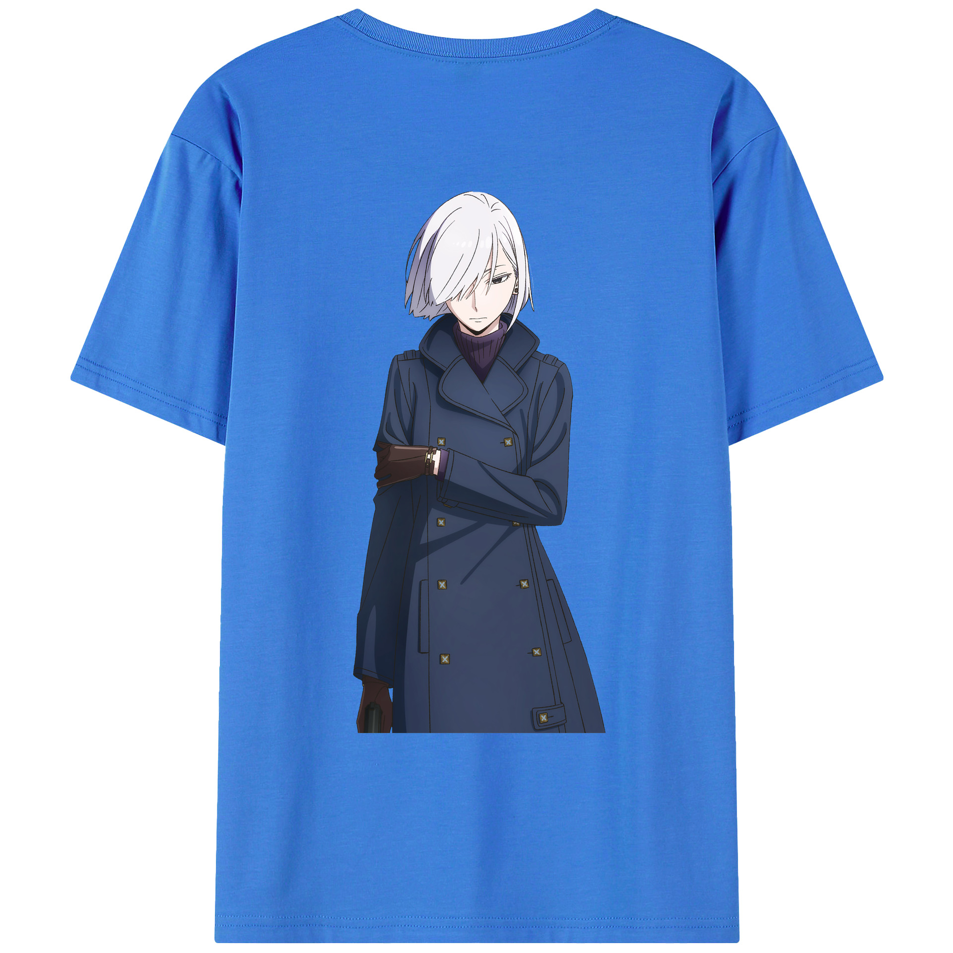 （画像用） SPY×FAMILY间谍家家酒 綿100％ メンズ半袖Tシャツ（バックプリント） 通気性
