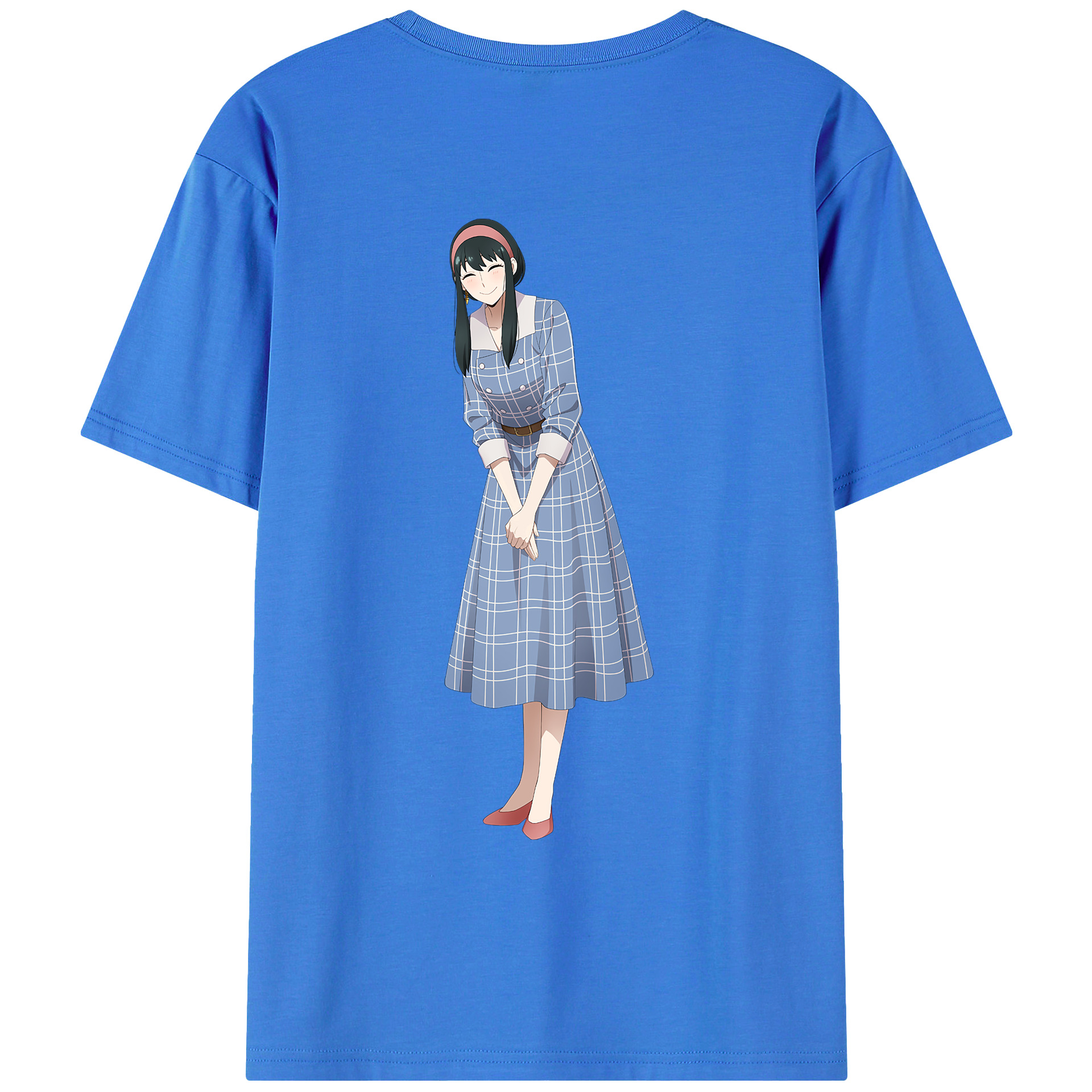 （画像用） SPY×FAMILY间谍家家酒 綿100％ メンズ半袖Tシャツ（バックプリント） 通気性