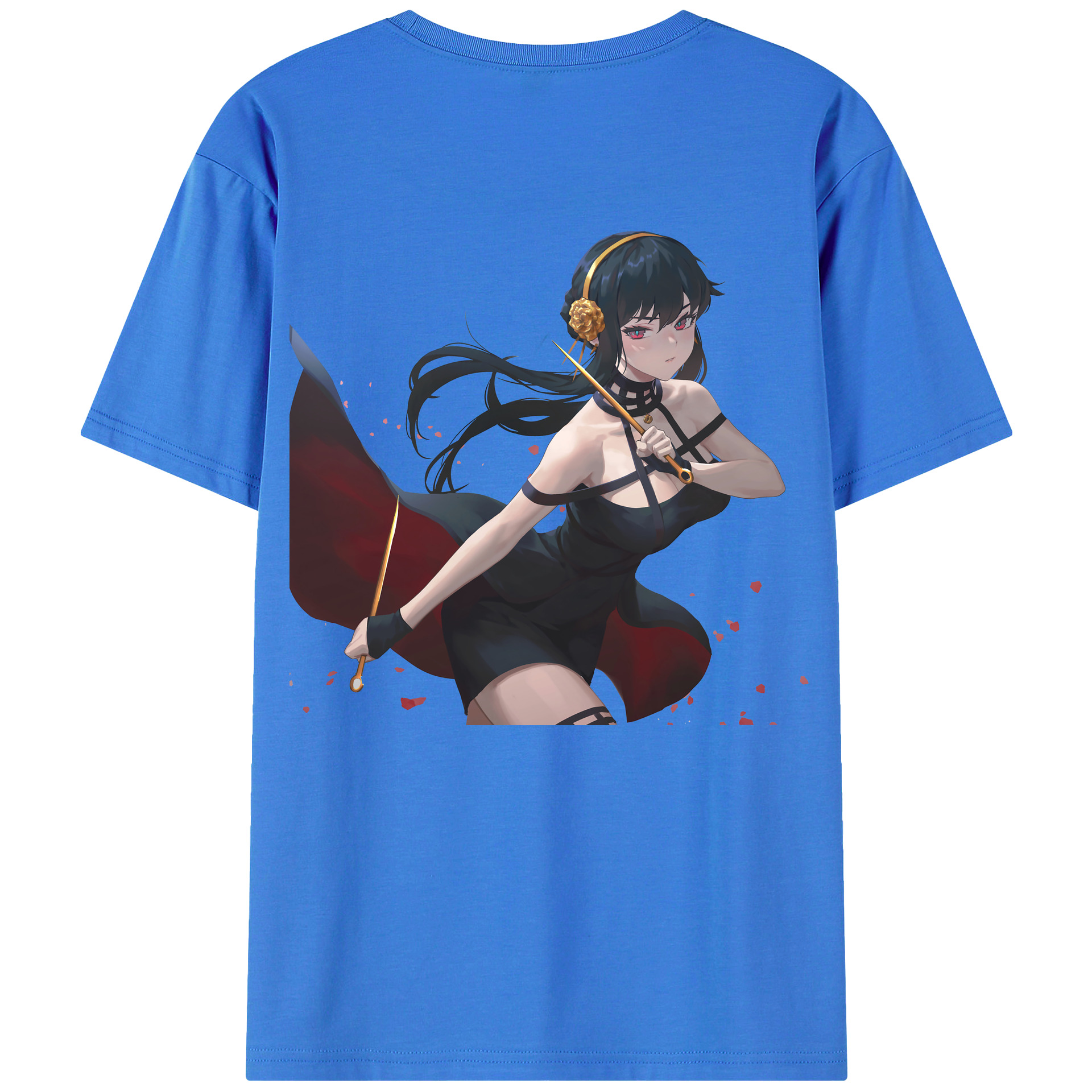 （画像用） SPY×FAMILY间谍家家酒 綿100％ メンズ半袖Tシャツ（バックプリント） 通気性