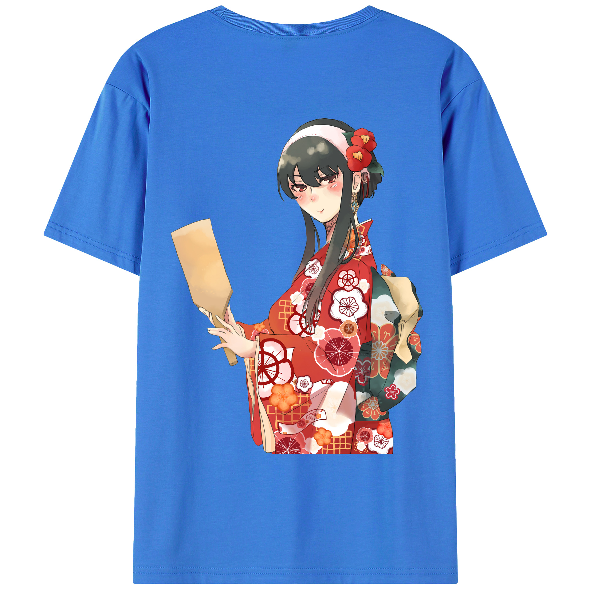 （画像用） SPY×FAMILY间谍家家酒 綿100％ メンズ半袖Tシャツ（バックプリント） 通気性