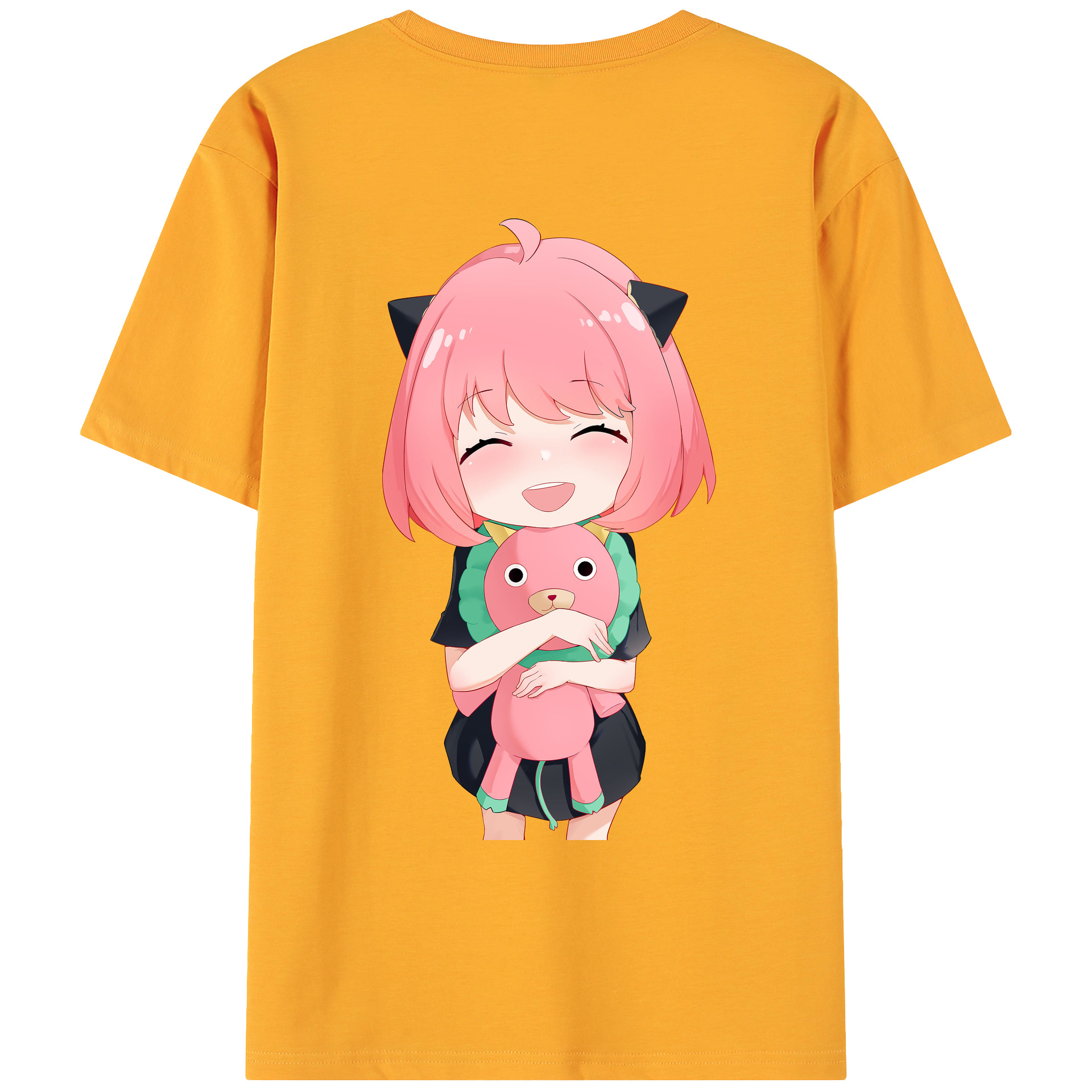 （画像用） SPY×FAMILY间谍家家酒 綿100％ メンズ半袖Tシャツ（バックプリント） 通気性