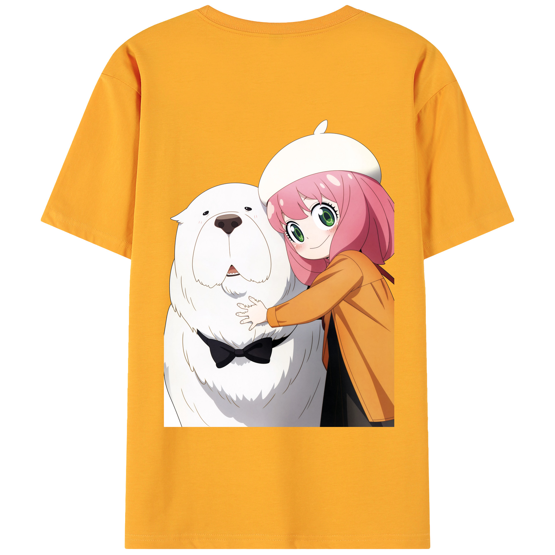 （画像用） SPY×FAMILY间谍家家酒 綿100％ メンズ半袖Tシャツ（バックプリント） 通気性