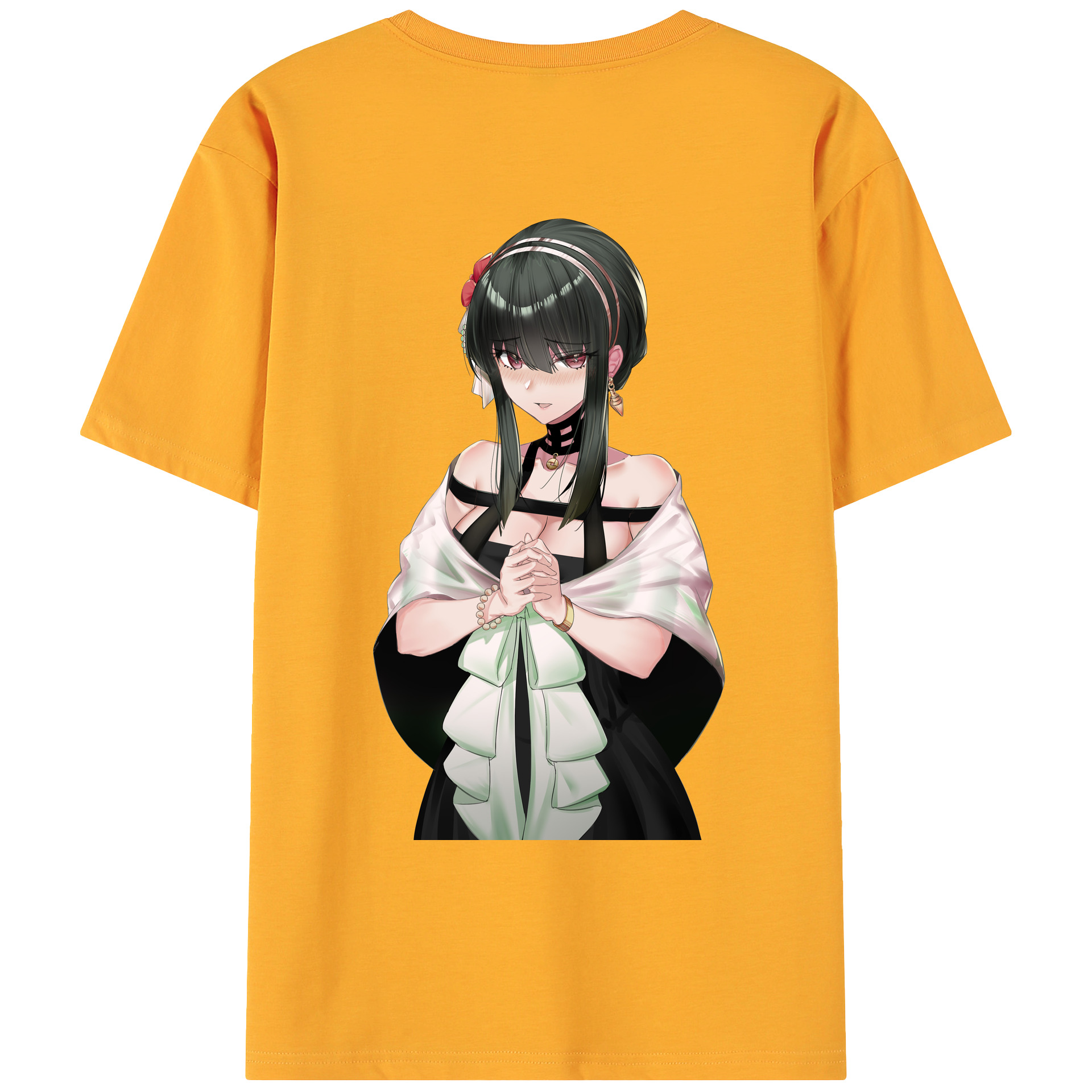 （画像用） SPY×FAMILY间谍家家酒 綿100％ メンズ半袖Tシャツ（バックプリント） 通気性