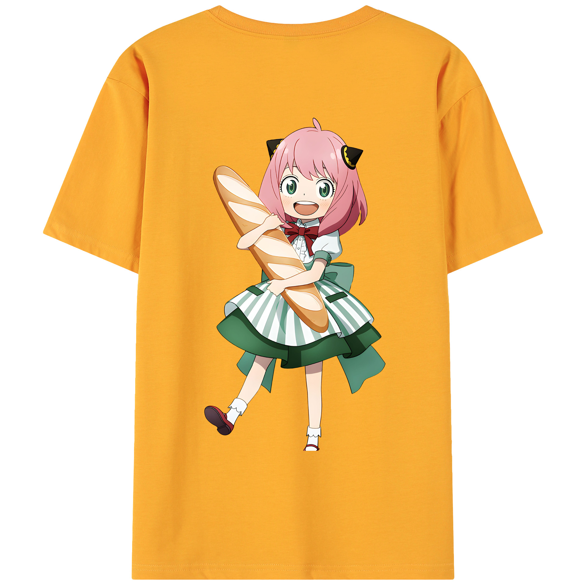 （画像用） SPY×FAMILY间谍家家酒 綿100％ メンズ半袖Tシャツ（バックプリント） 通気性