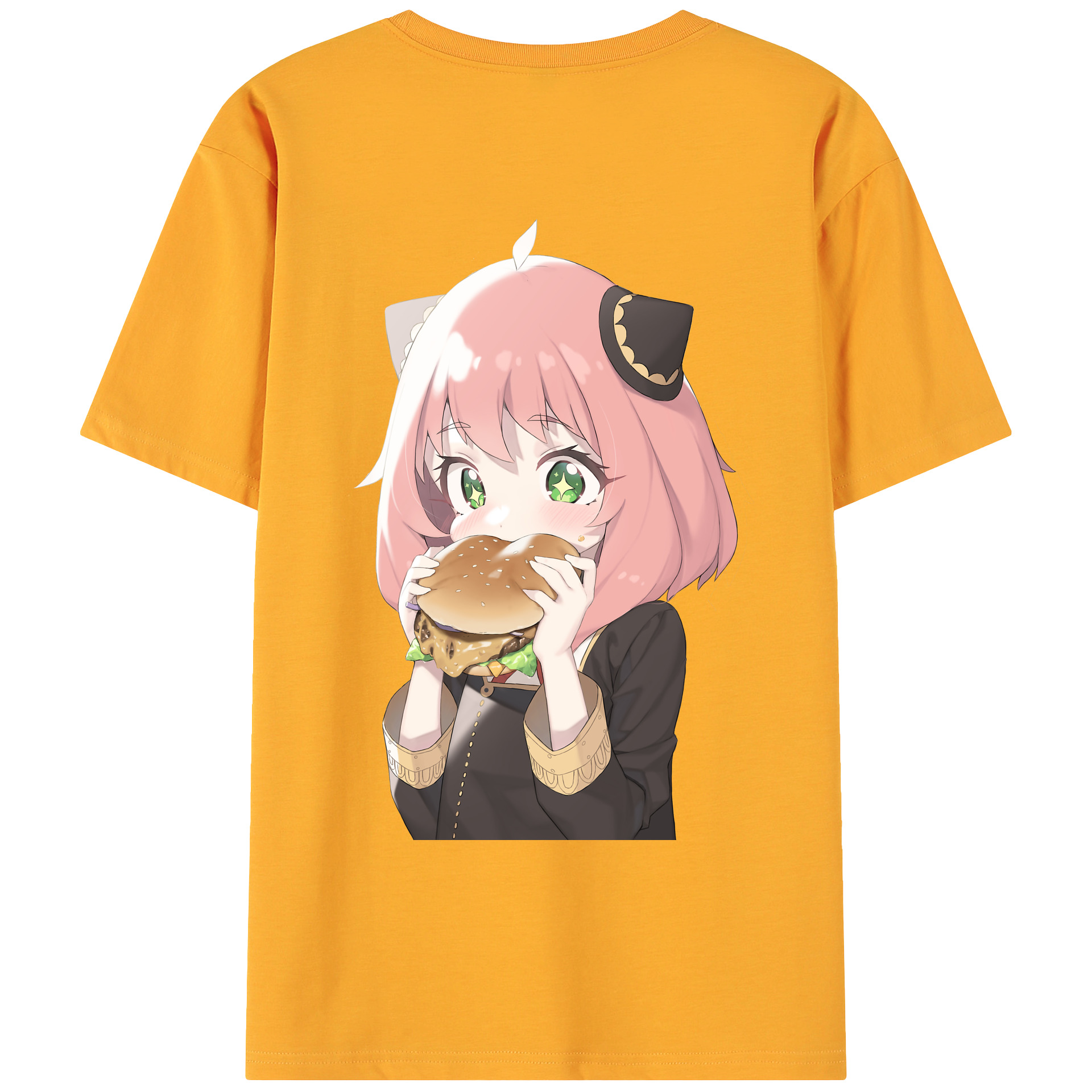 （画像用） SPY×FAMILY间谍家家酒 綿100％ メンズ半袖Tシャツ（バックプリント） 通気性