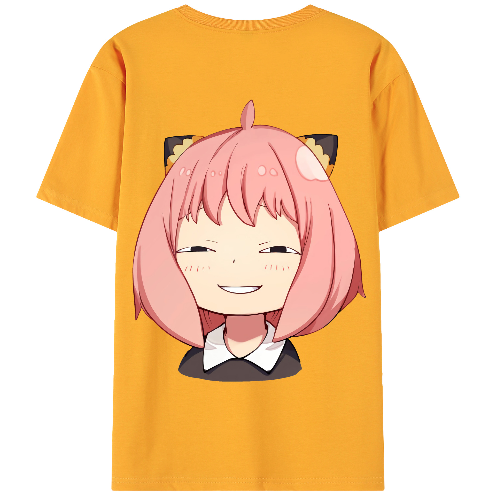 （画像用） SPY×FAMILY间谍家家酒 綿100％ メンズ半袖Tシャツ（バックプリント） 通気性