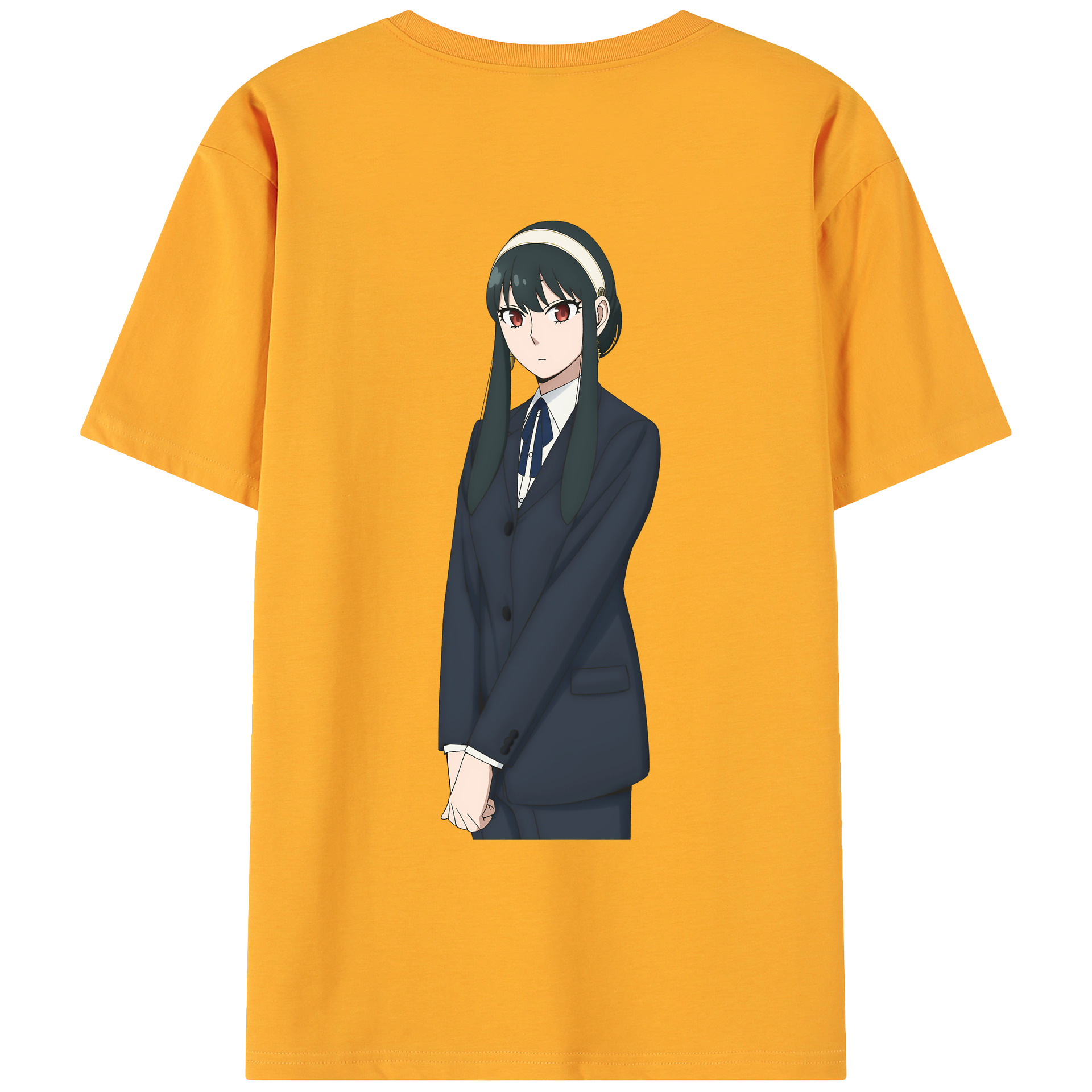 （画像用） SPY×FAMILY间谍家家酒 綿100％ メンズ半袖Tシャツ（バックプリント） 通気性