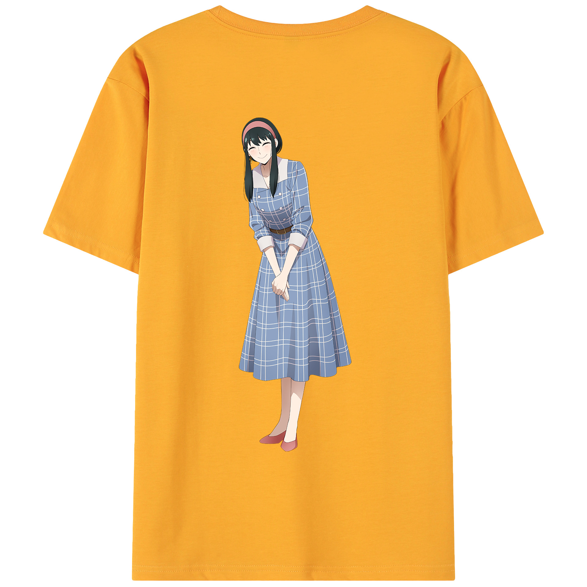（画像用） SPY×FAMILY间谍家家酒 綿100％ メンズ半袖Tシャツ（バックプリント） 通気性
