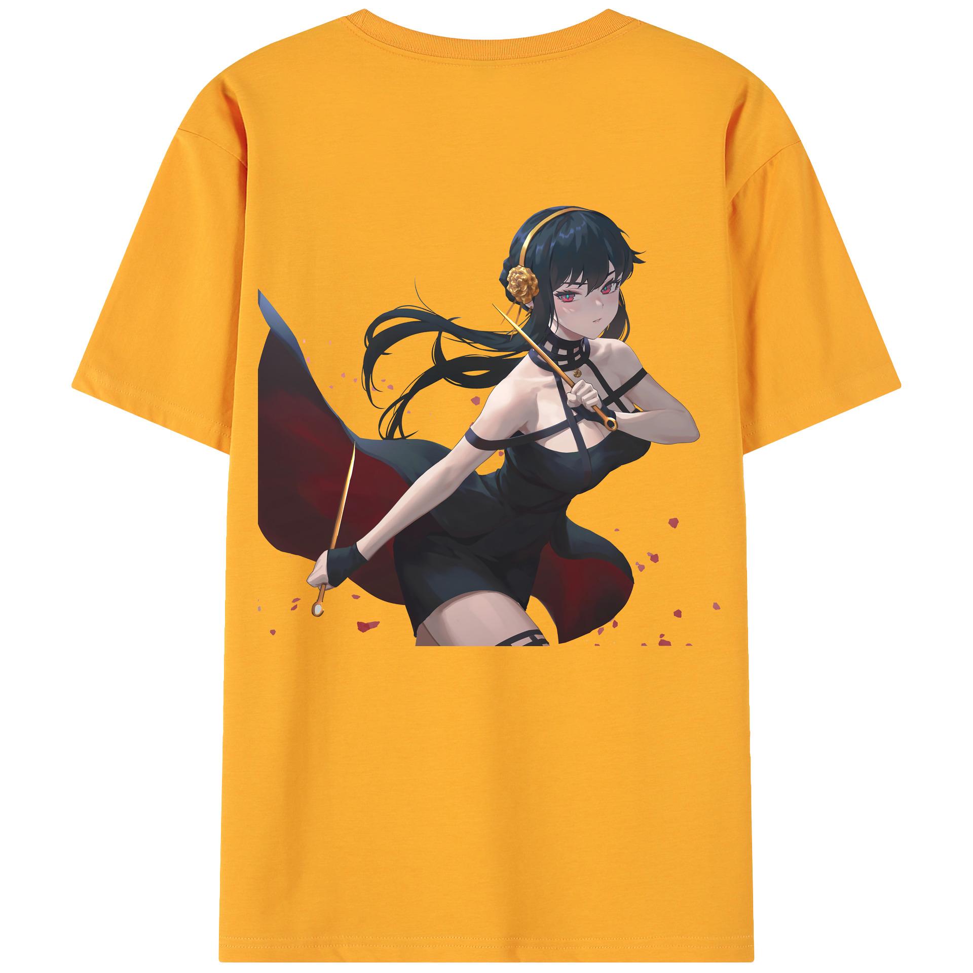 （画像用） SPY×FAMILY间谍家家酒 綿100％ メンズ半袖Tシャツ（バックプリント） 通気性