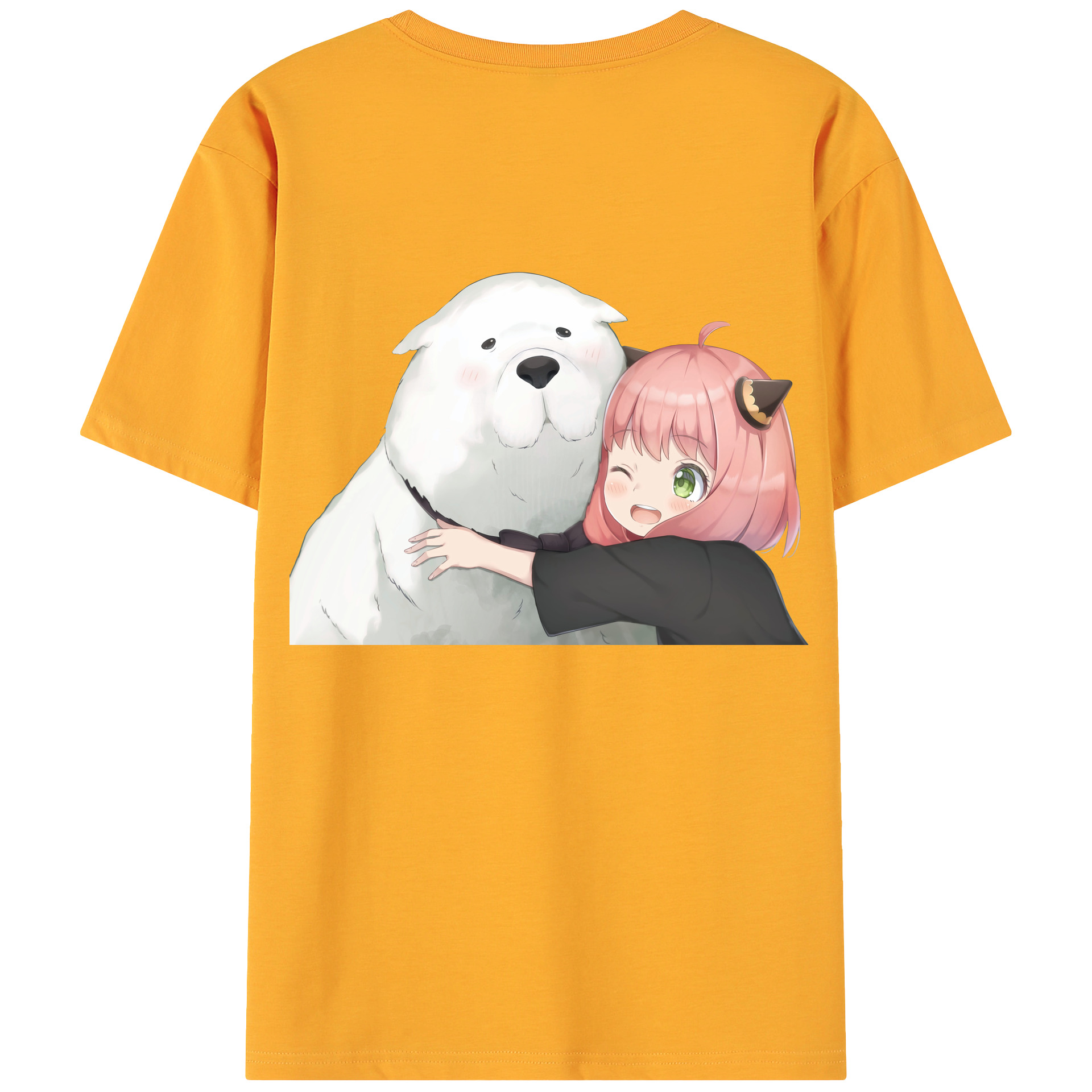 （画像用） SPY×FAMILY间谍家家酒 綿100％ メンズ半袖Tシャツ（バックプリント） 通気性