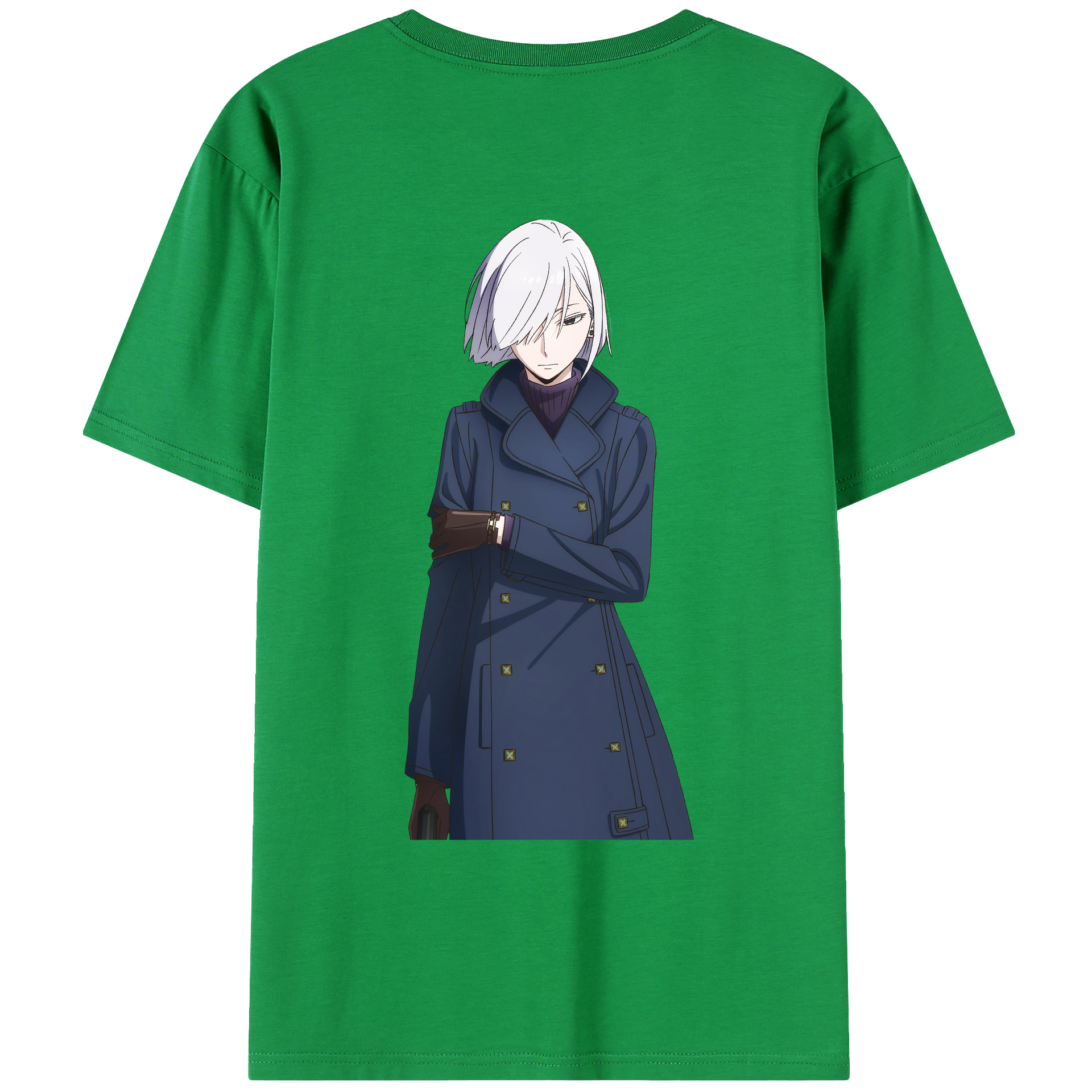 （画像用） SPY×FAMILY间谍家家酒 綿100％ メンズ半袖Tシャツ（バックプリント） 通気性