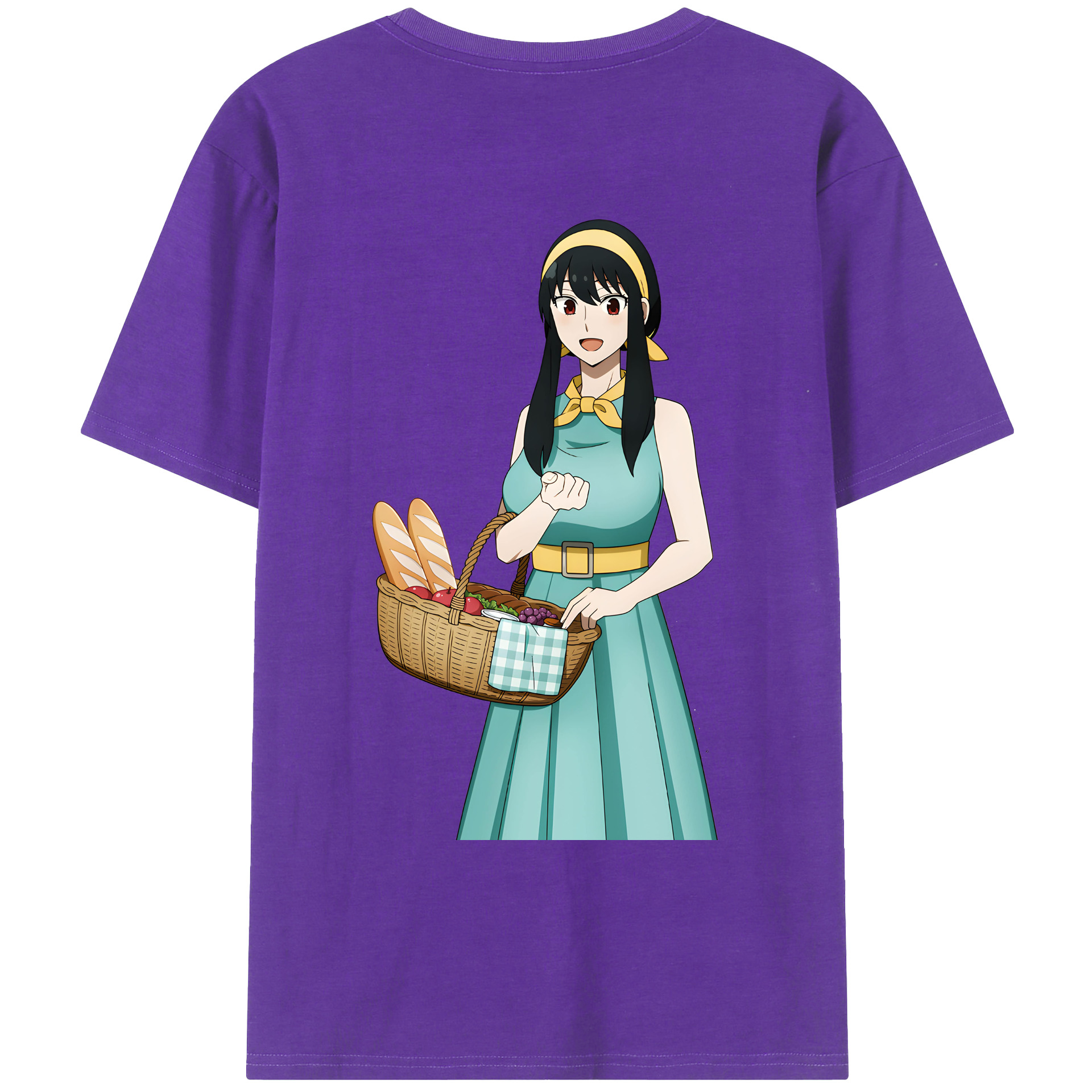 （画像用） SPY×FAMILY间谍家家酒 綿100％ メンズ半袖Tシャツ（バックプリント） 通気性