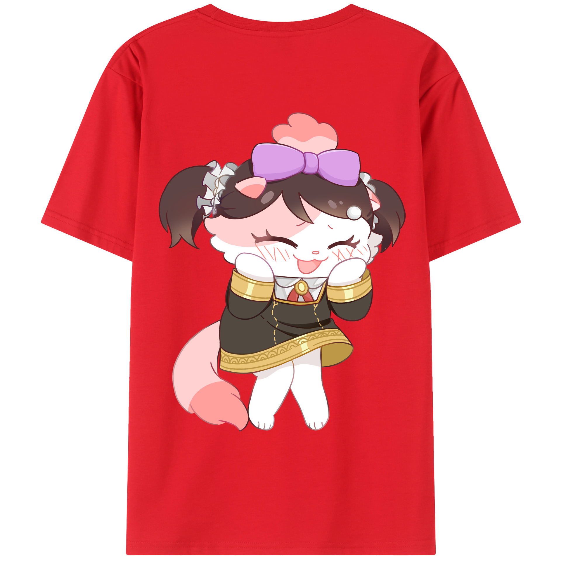 （画像用） SPY×FAMILY间谍家家酒 綿100％ メンズ半袖Tシャツ（バックプリント） 通気性