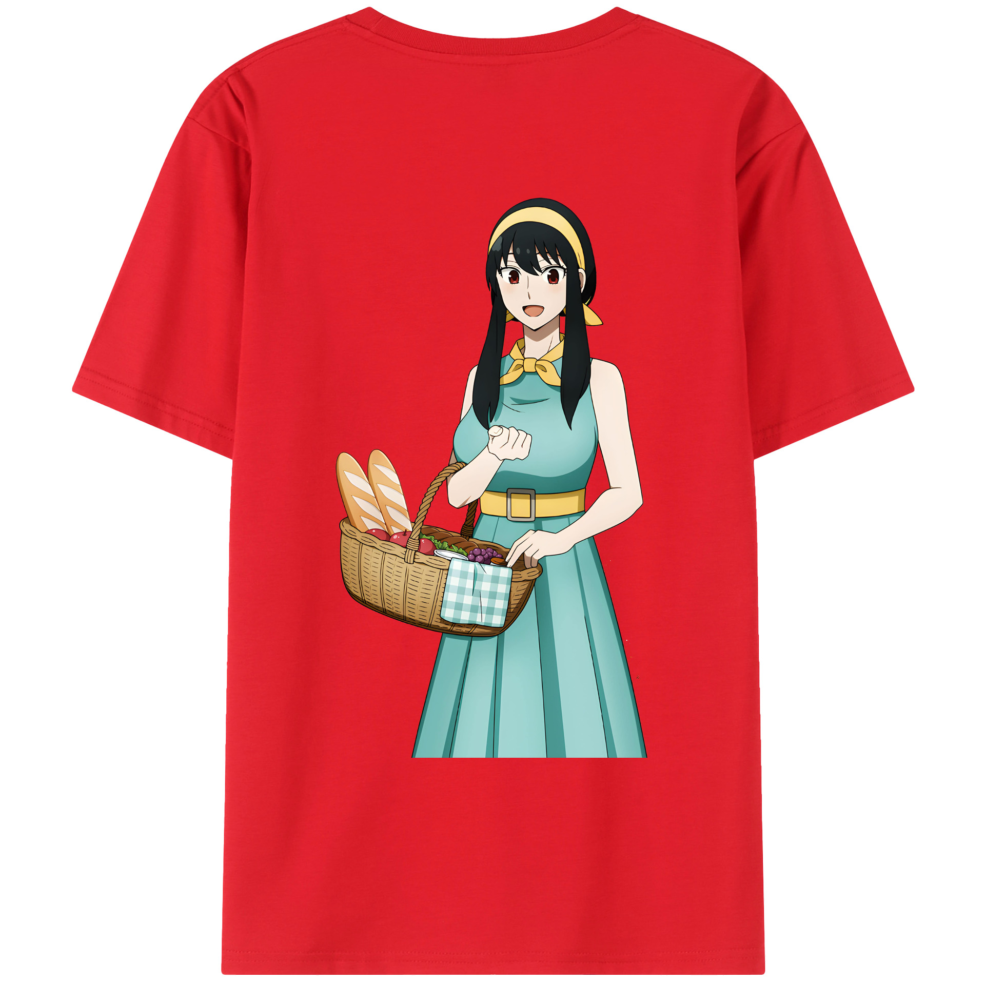（画像用） SPY×FAMILY间谍家家酒 綿100％ メンズ半袖Tシャツ（バックプリント） 通気性