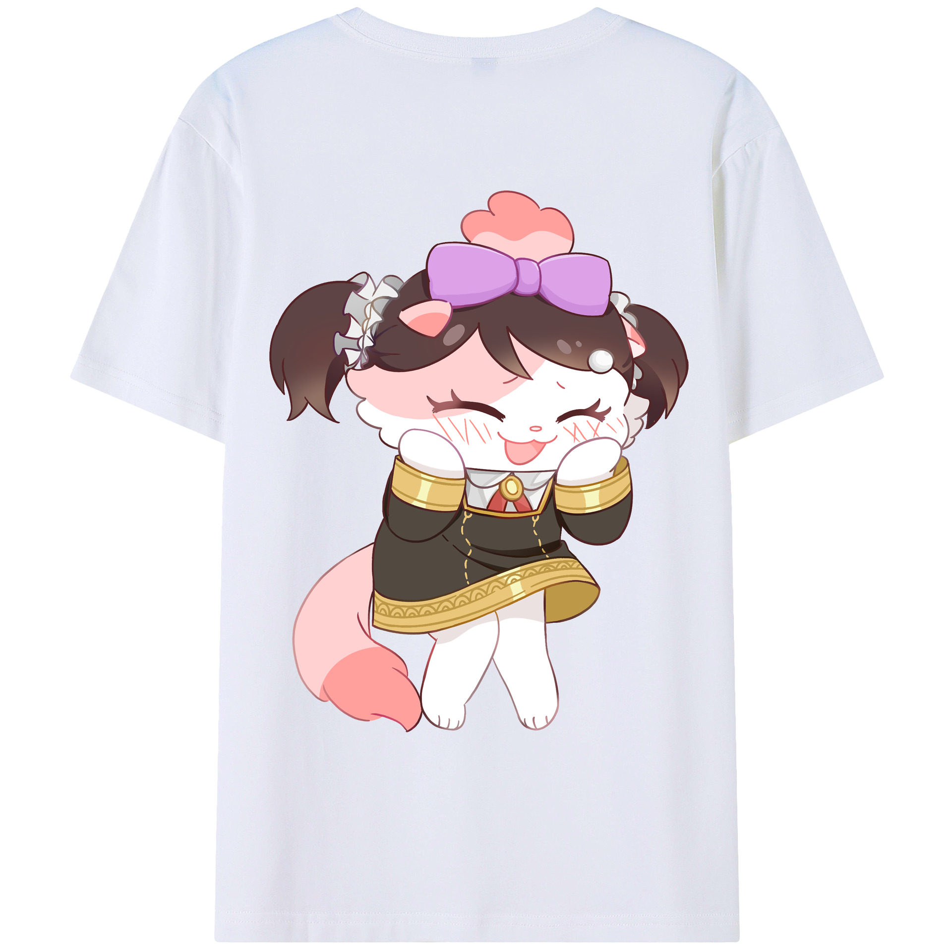 （画像用） SPY×FAMILY间谍家家酒 綿100％ メンズ半袖Tシャツ（バックプリント） 通気性