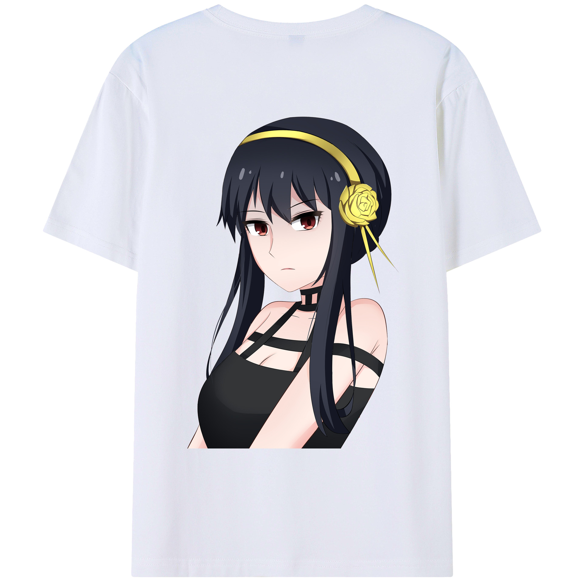 （画像用） SPY×FAMILY间谍家家酒 綿100％ メンズ半袖Tシャツ（バックプリント） 通気性