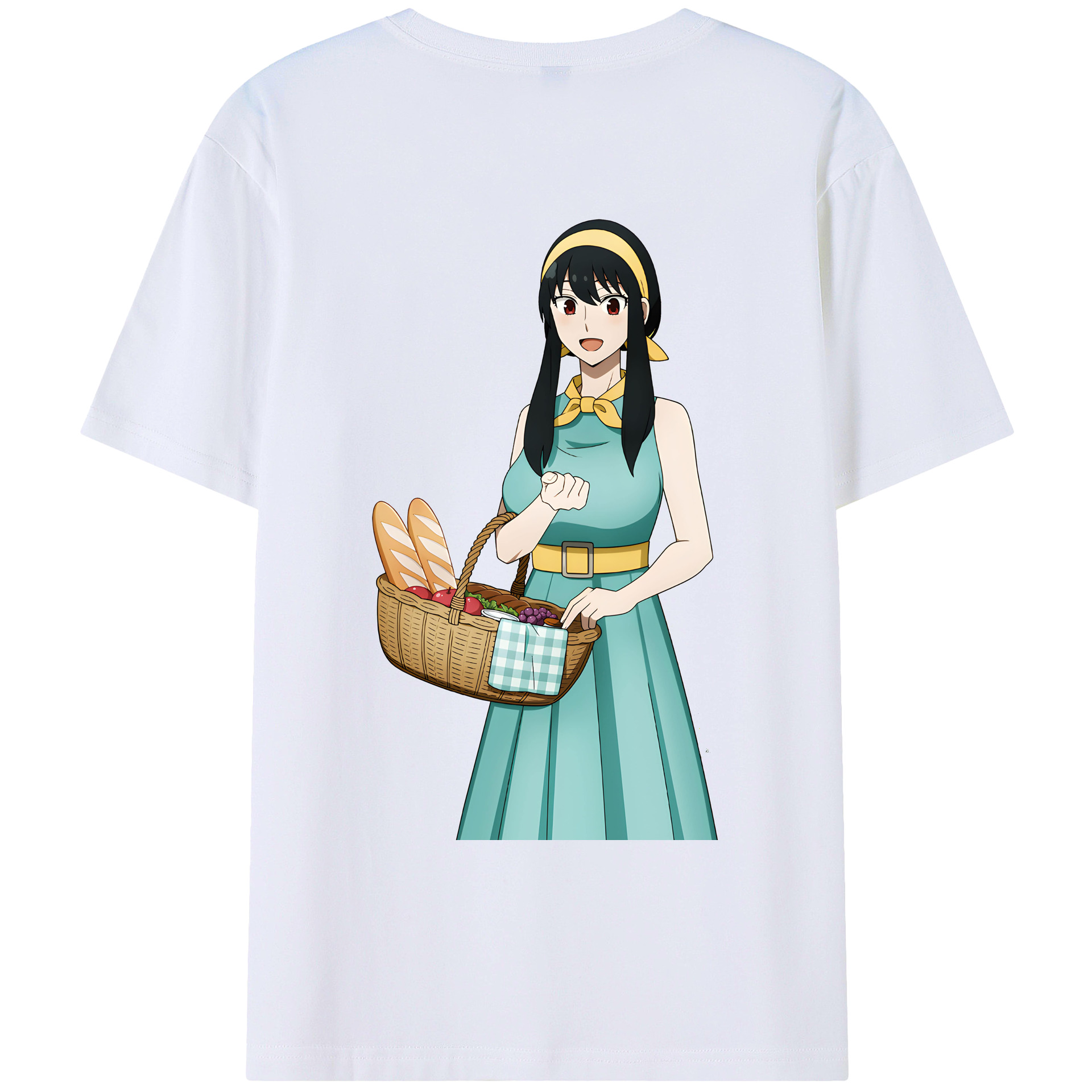（画像用） SPY×FAMILY间谍家家酒 綿100％ メンズ半袖Tシャツ（バックプリント） 通気性