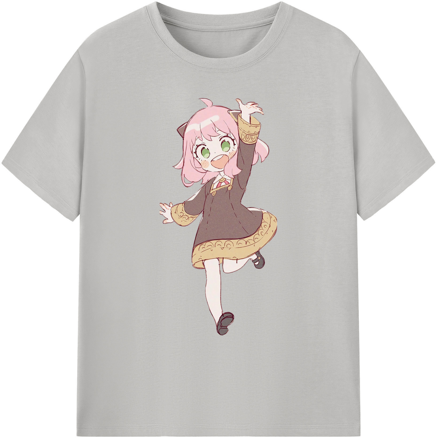 （画像用） SPY×FAMILY间谍家家酒 綿100％ メンズ半袖Tシャツ｜肌触りやわらか＆通気性