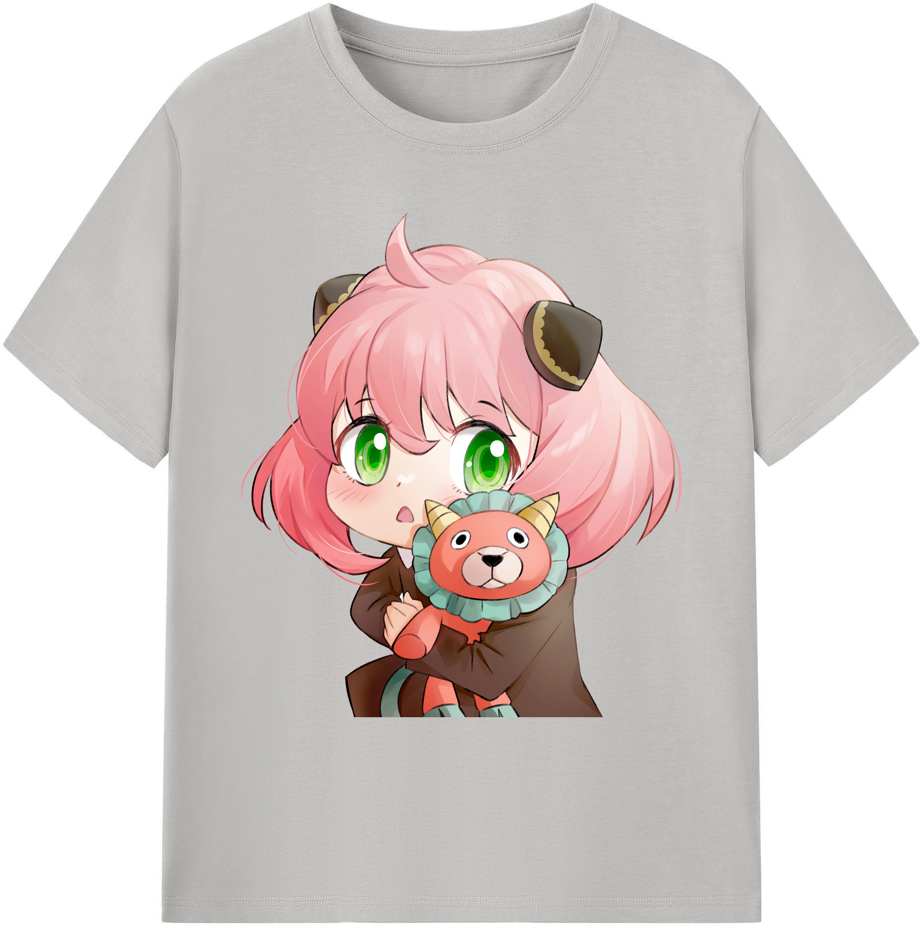 （画像用） SPY×FAMILY间谍家家酒 綿100％ メンズ半袖Tシャツ｜肌触りやわらか＆通気性
