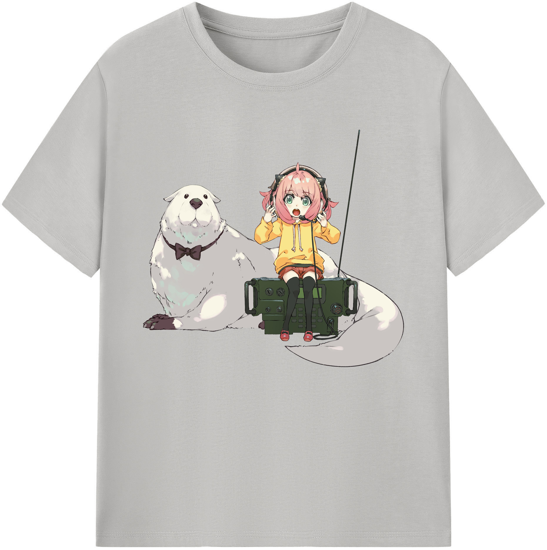 （画像用） SPY×FAMILY间谍家家酒 綿100％ メンズ半袖Tシャツ｜肌触りやわらか＆通気性