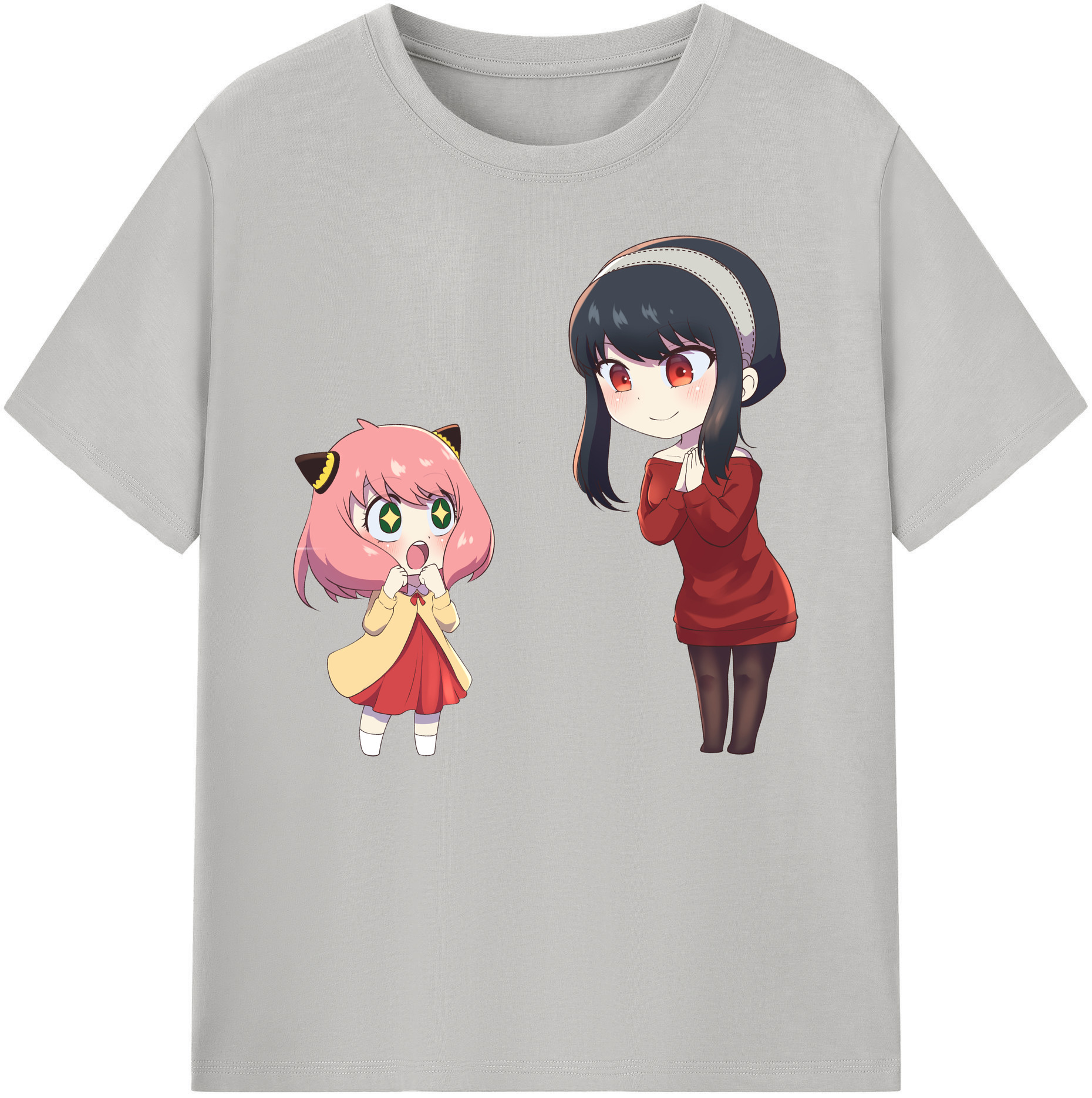 （画像用） SPY×FAMILY间谍家家酒 綿100％ メンズ半袖Tシャツ｜肌触りやわらか＆通気性