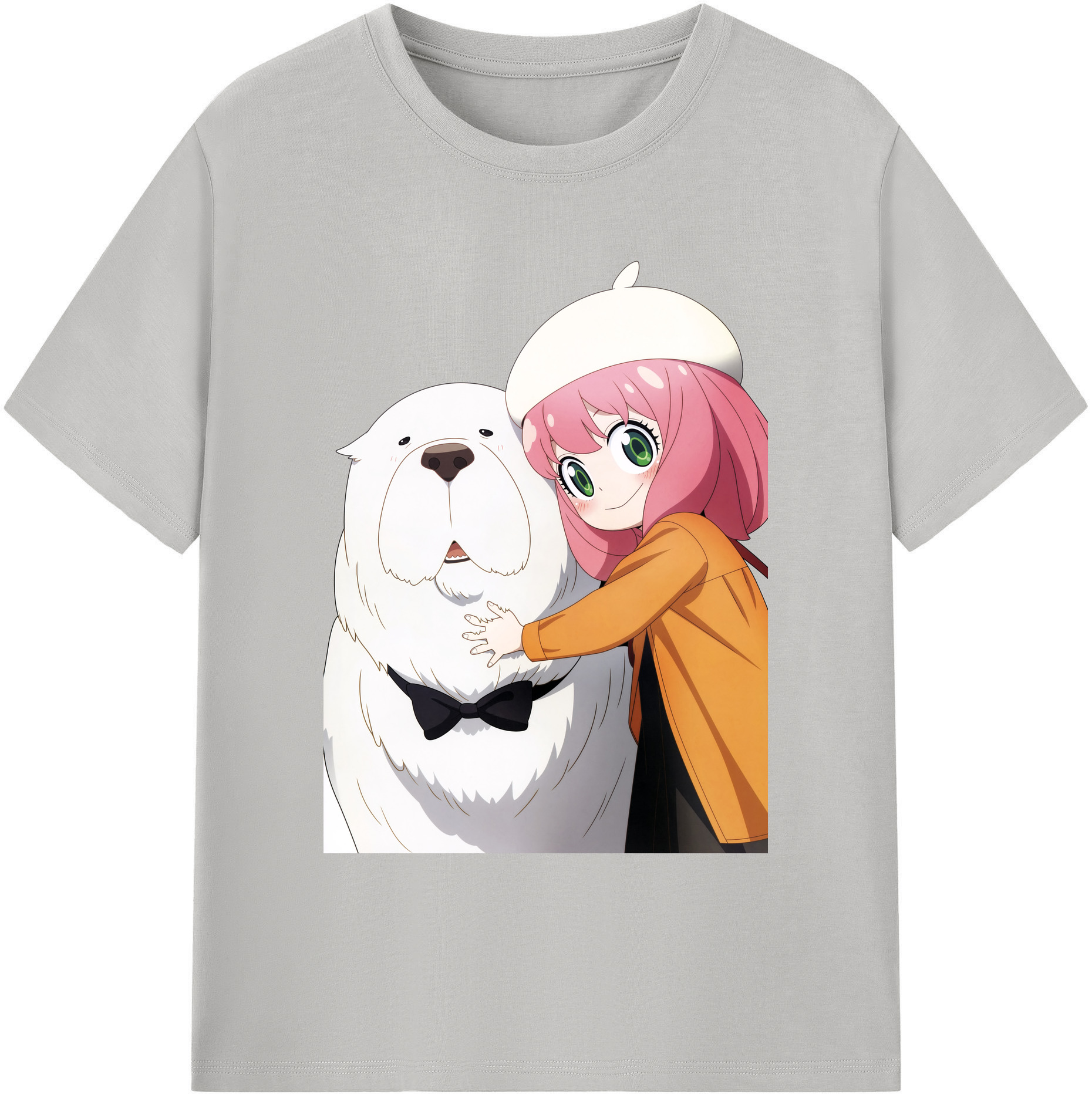（画像用） SPY×FAMILY间谍家家酒 綿100％ メンズ半袖Tシャツ｜肌触りやわらか＆通気性