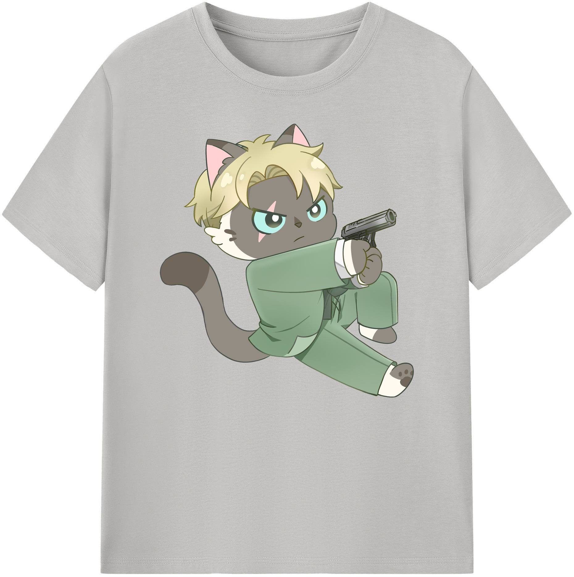 （画像用） SPY×FAMILY间谍家家酒 綿100％ メンズ半袖Tシャツ｜肌触りやわらか＆通気性