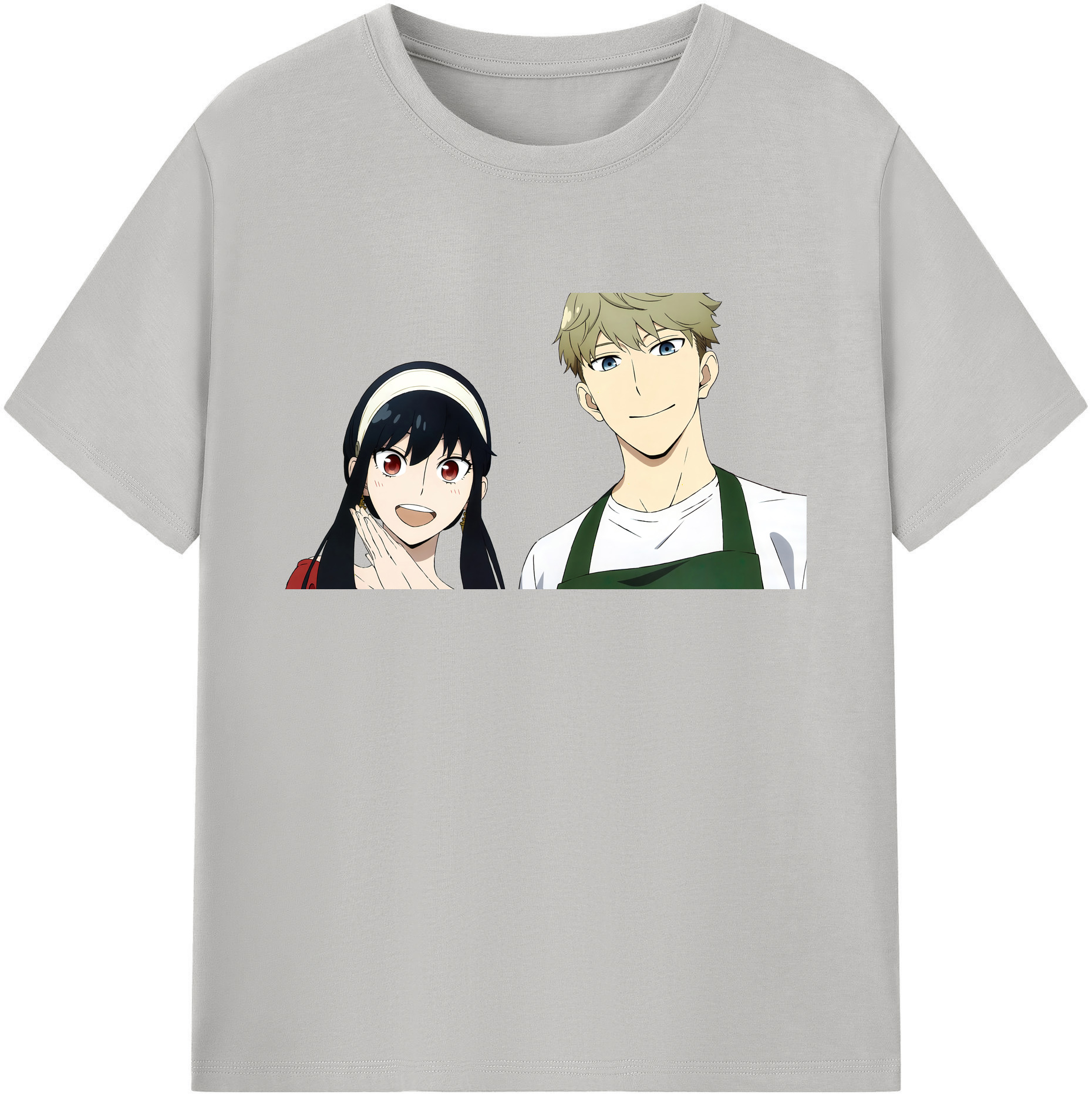 （画像用） SPY×FAMILY间谍家家酒 綿100％ メンズ半袖Tシャツ｜肌触りやわらか＆通気性