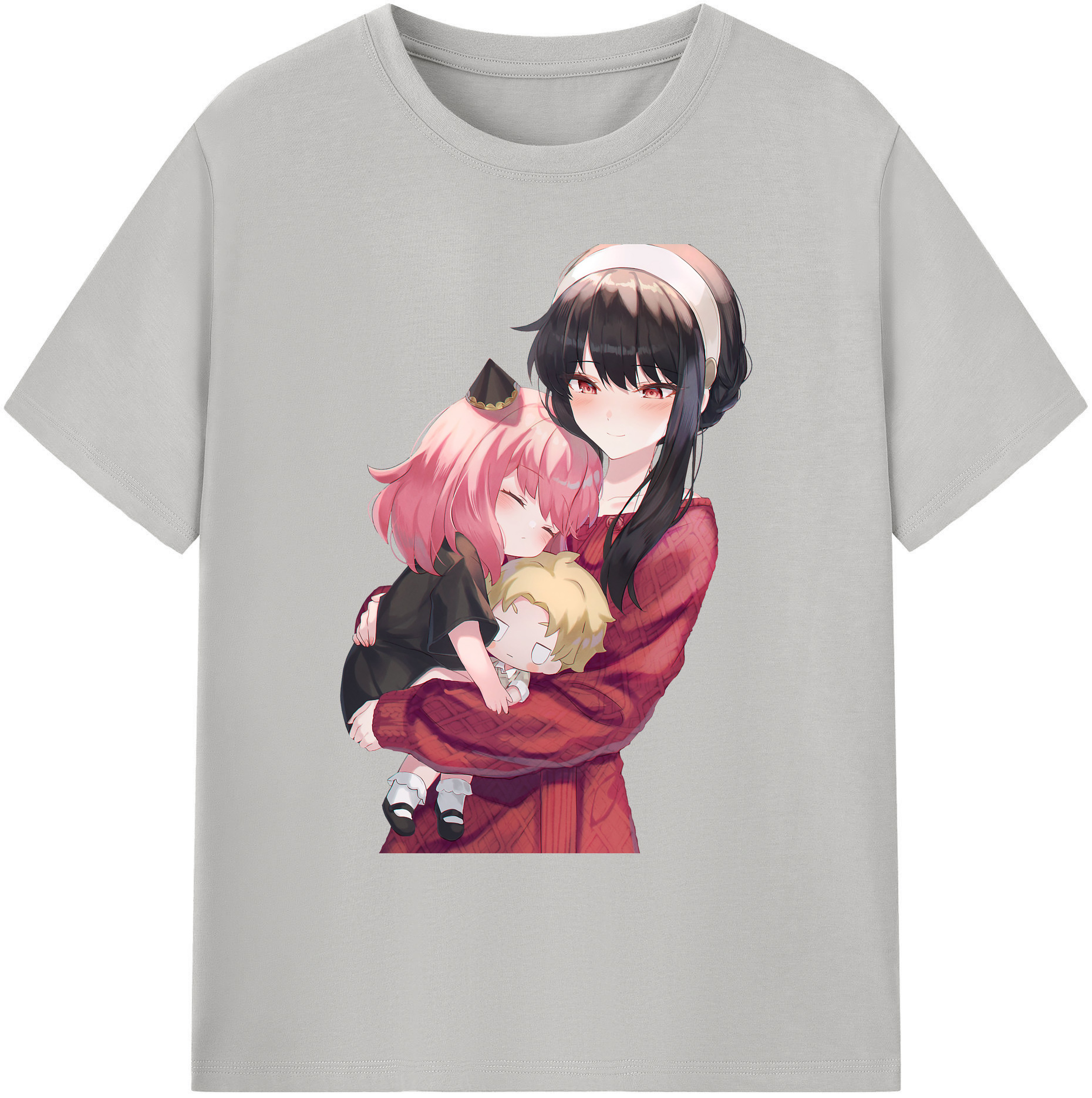 （画像用） SPY×FAMILY间谍家家酒 綿100％ メンズ半袖Tシャツ｜肌触りやわらか＆通気性