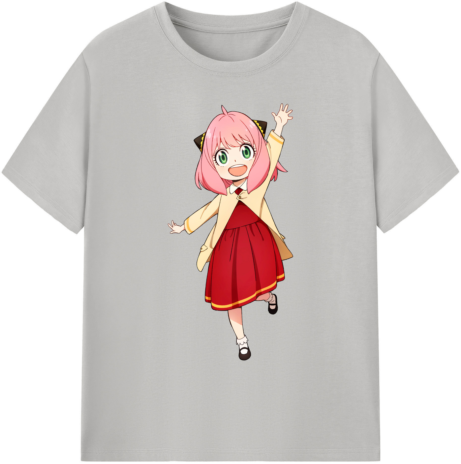 （画像用） SPY×FAMILY间谍家家酒 綿100％ メンズ半袖Tシャツ｜肌触りやわらか＆通気性